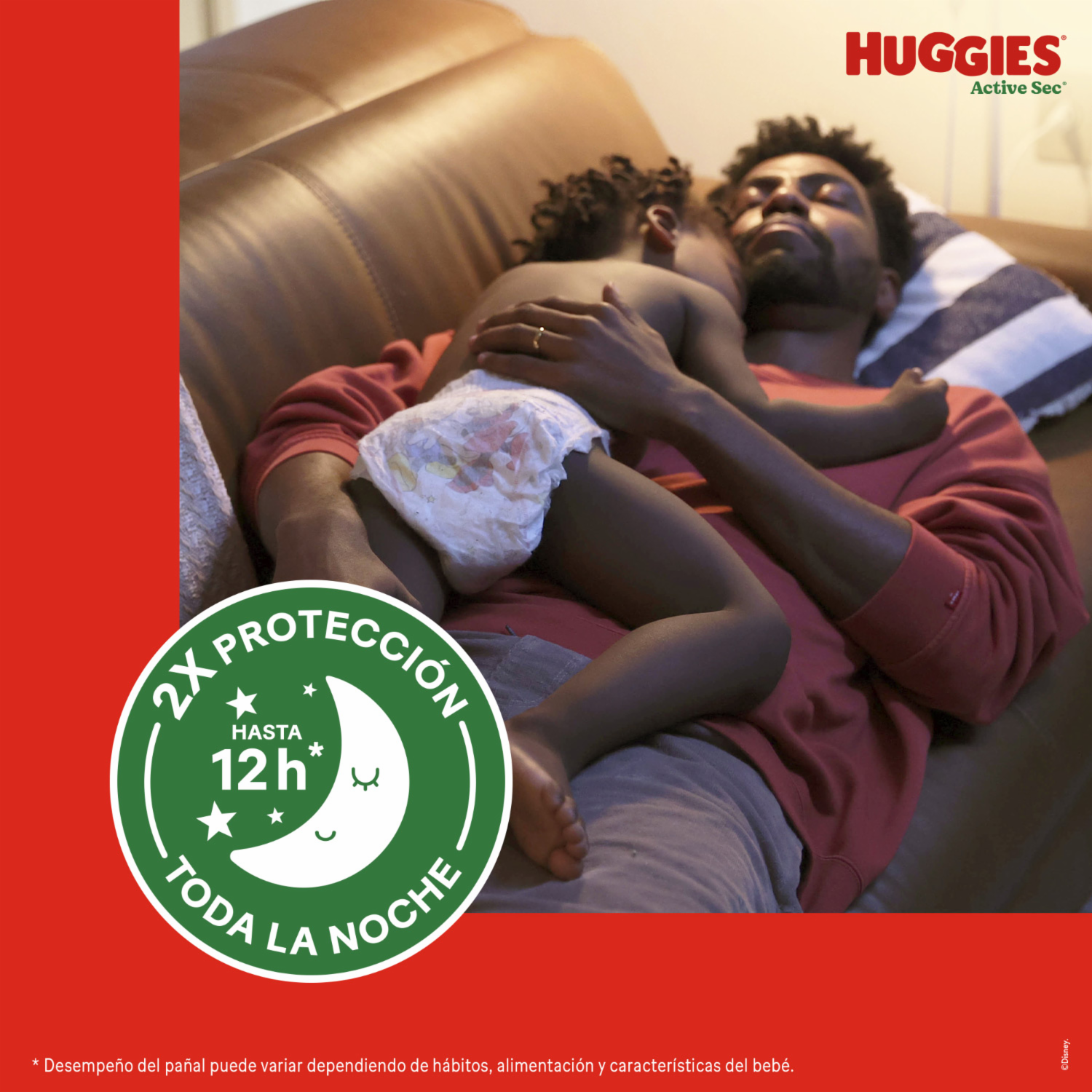 Pañales Desechables Active Sec Etapa 5/XXG  Más Comodidad y Absorción HUGGIES X 40 Uds
