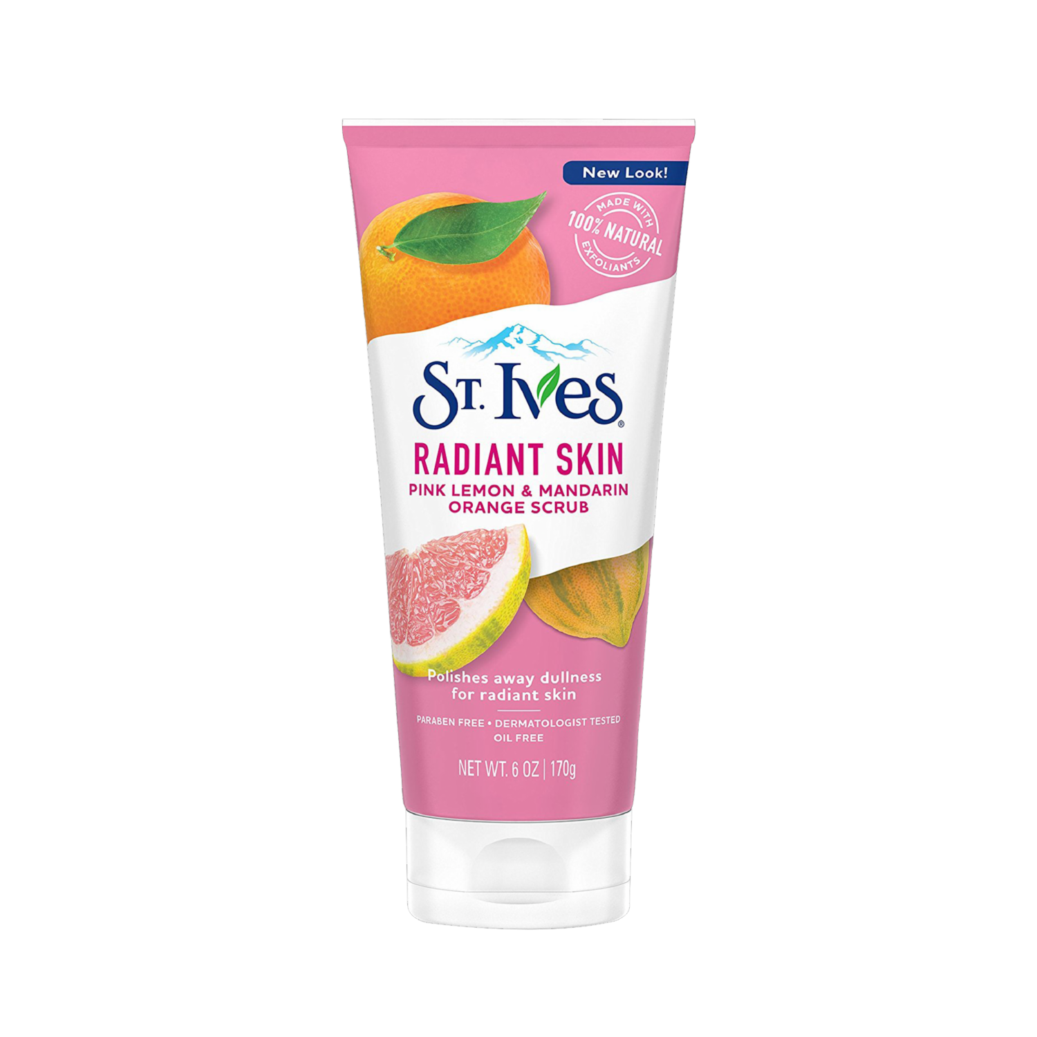 Exfoliante Facial Limón Rosado Y Naranja Mandarina ST. IVES 170 G