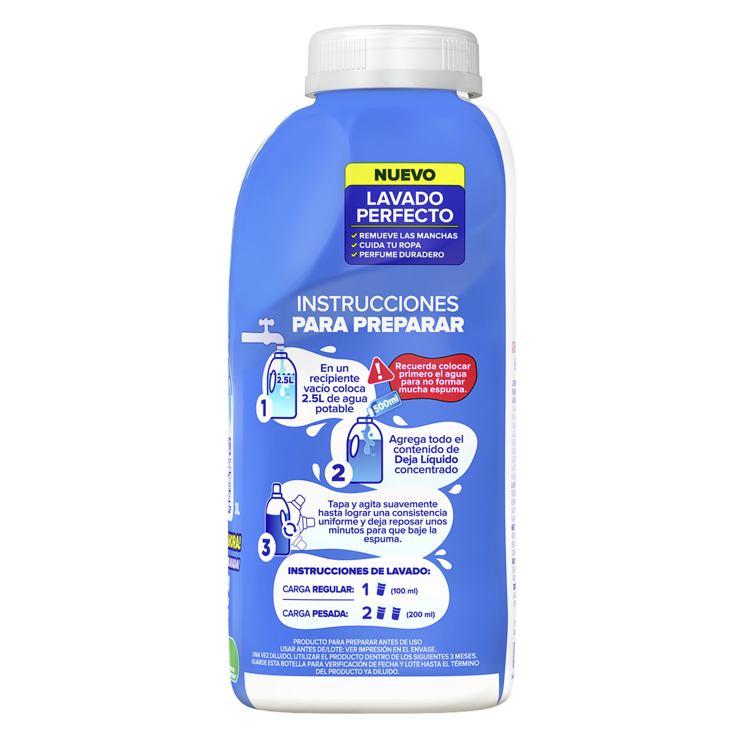 Detergente Liquido Para Diluir Floral DEJA 500 Ml