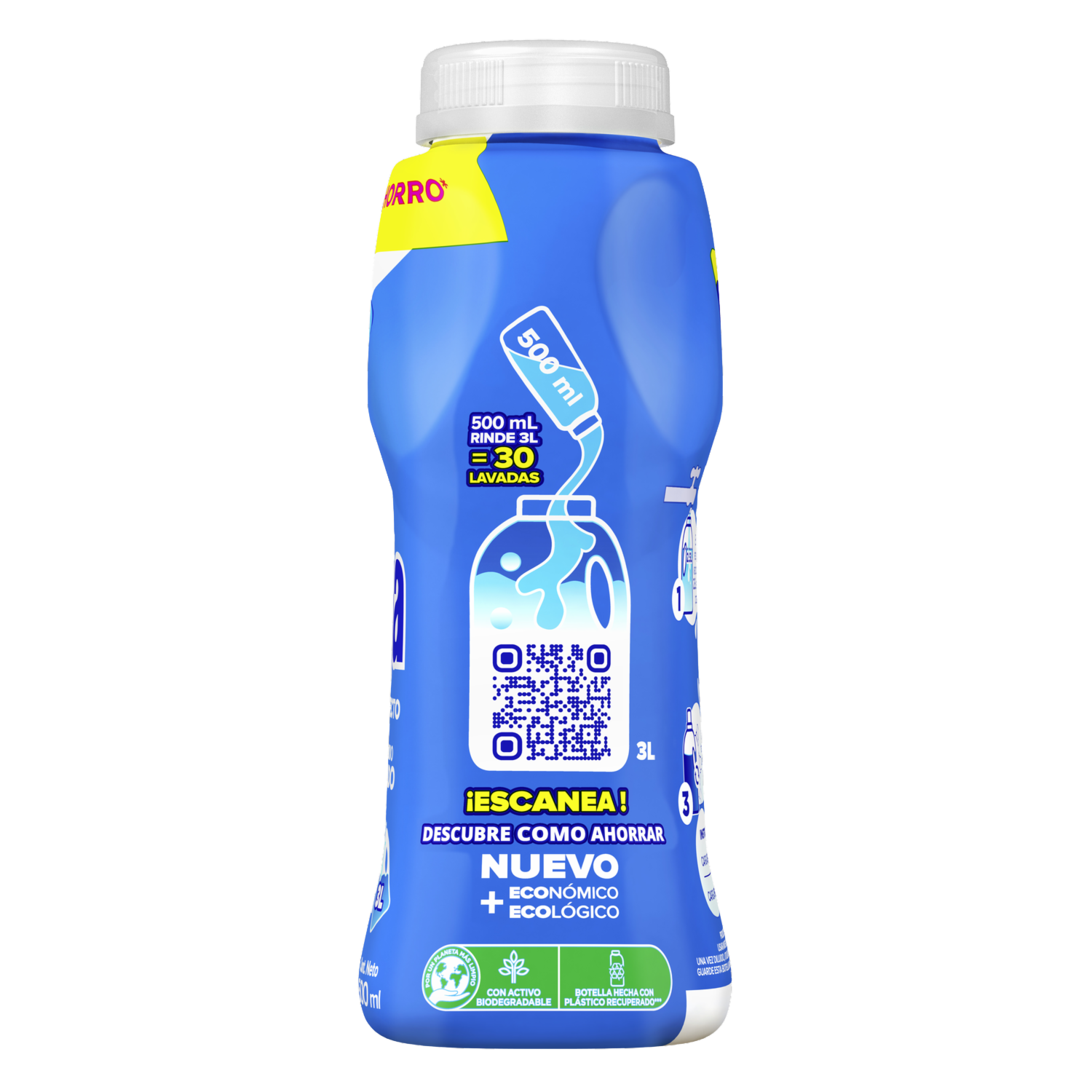 Detergente Liquido Para Diluir Floral DEJA 500 Ml