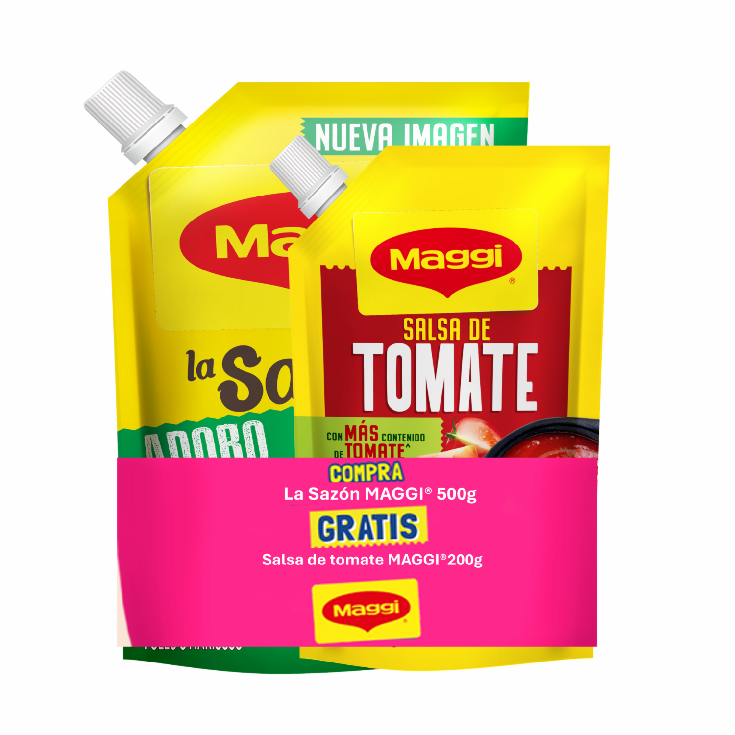 Adobo Completo La Sazón + Salsa Tomate Gratis MAGGI 700 G