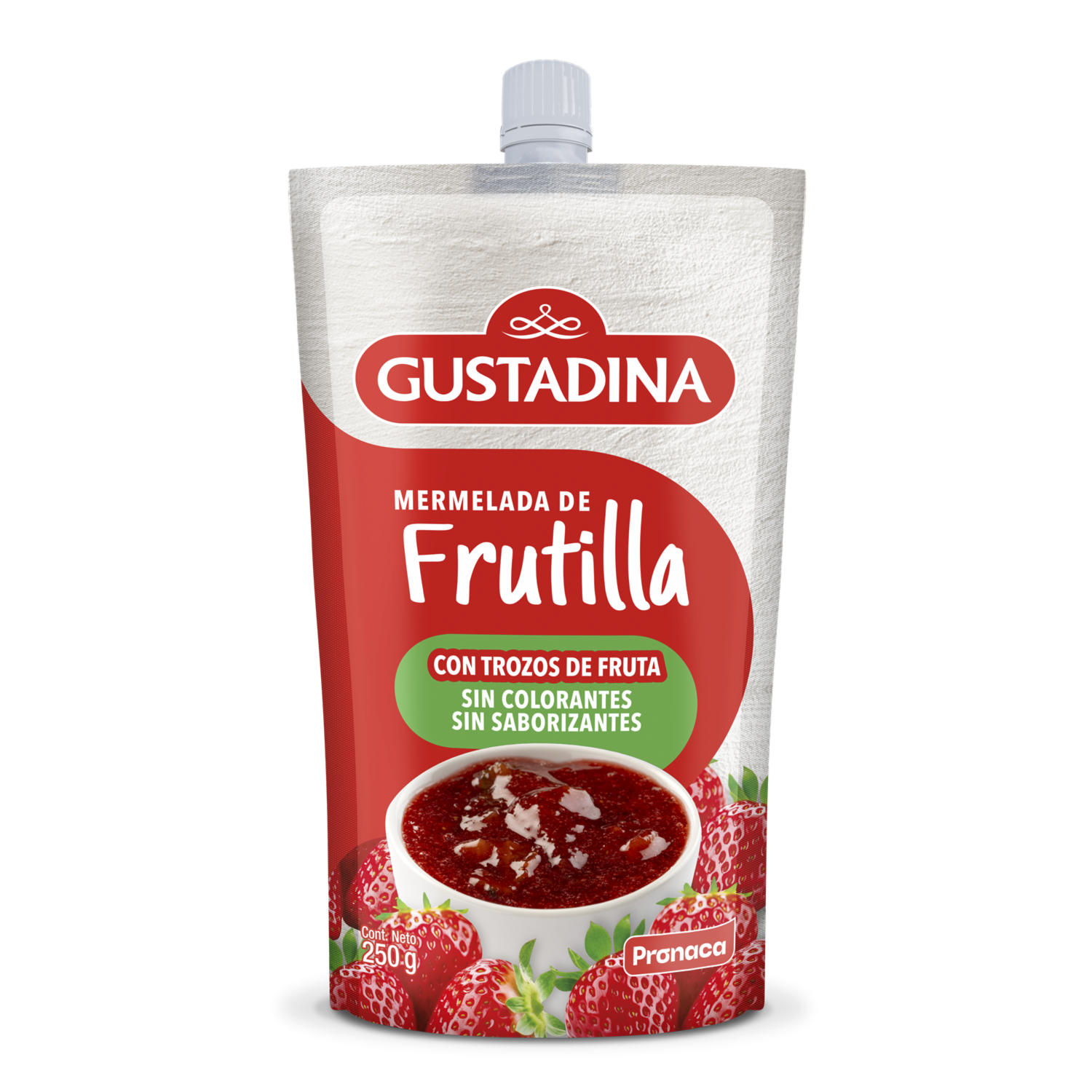 Mermelada De Frutilla Sin Alérgenos GUSTADINA 250 G