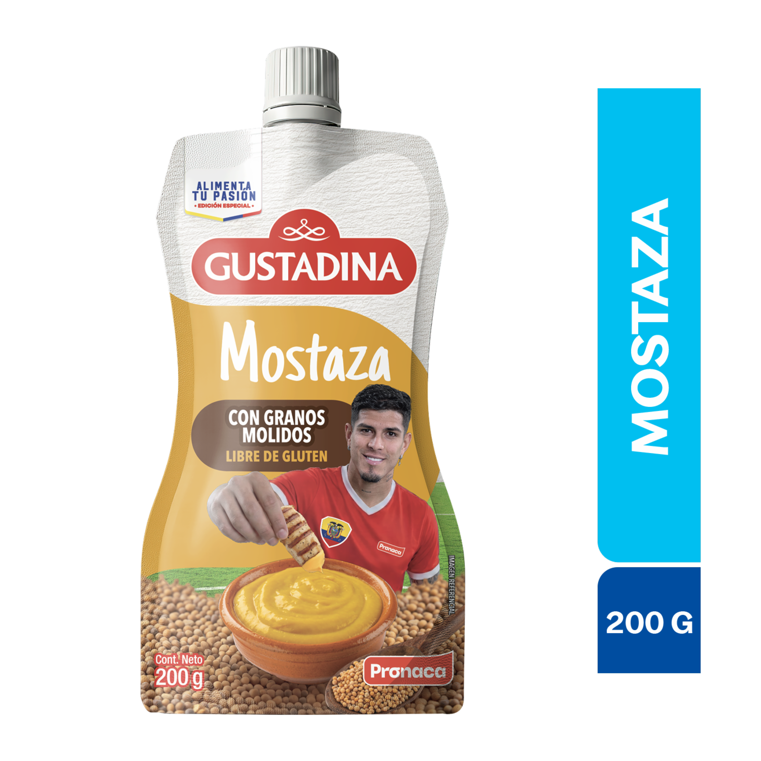 Mostaza Básica GUSTADINA Doypack 200 G