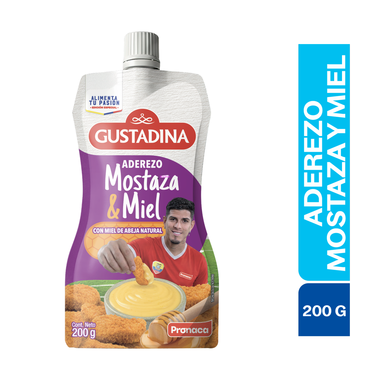 Mostaza Con Miel Squiz GUSTADINA 200 G