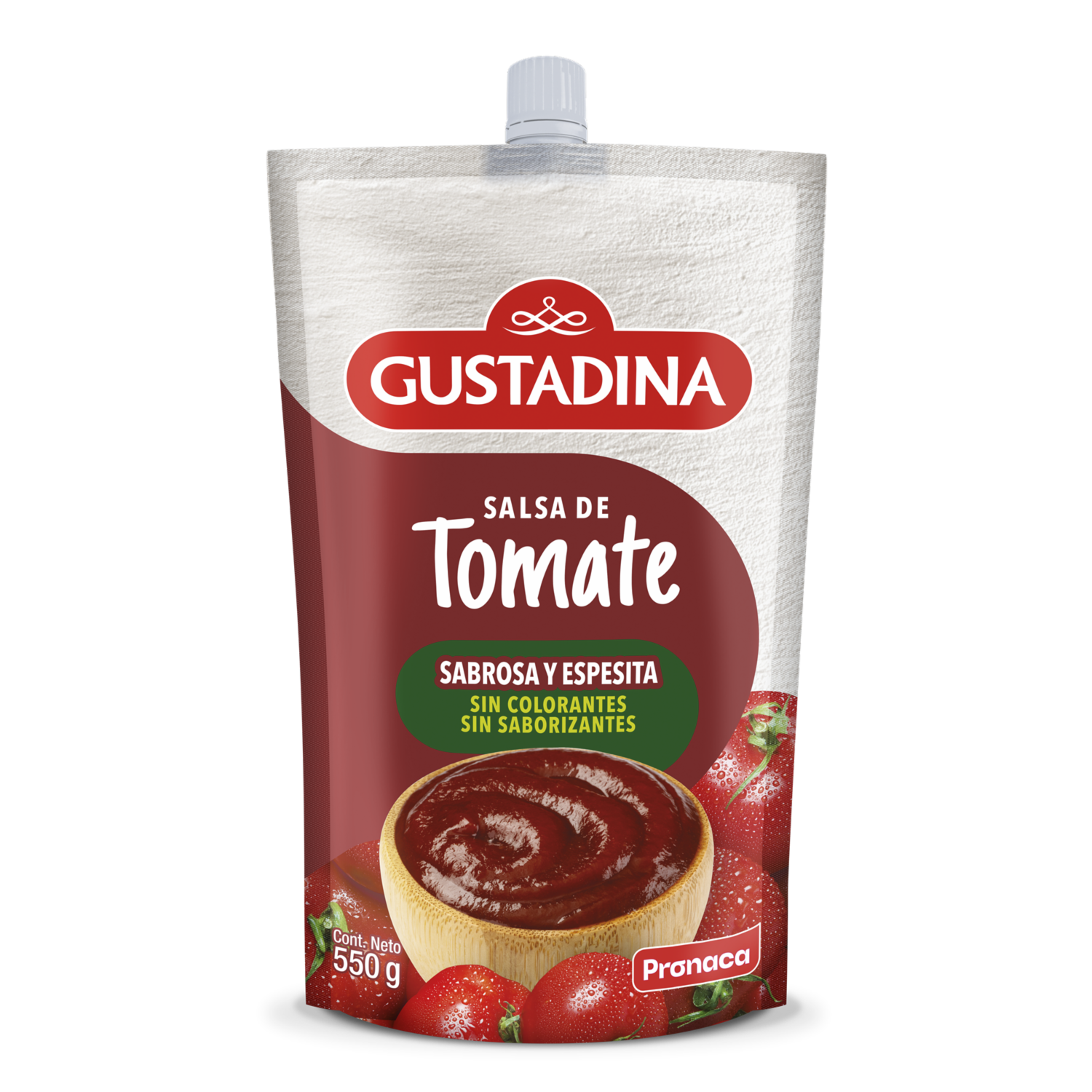 Salsa De Tomate Con Licopeno GUSTADINA 550 G