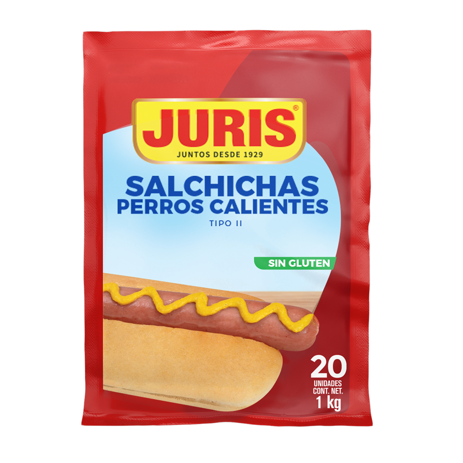 Salchichas Para Hot Dog JURIS 1000 G