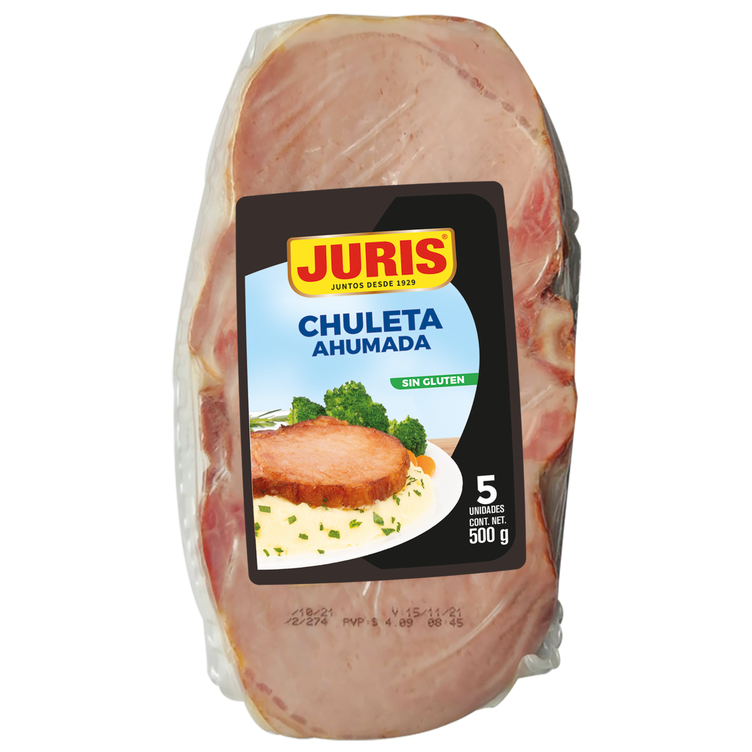 Chuleta Ahumada JURIS 500 G