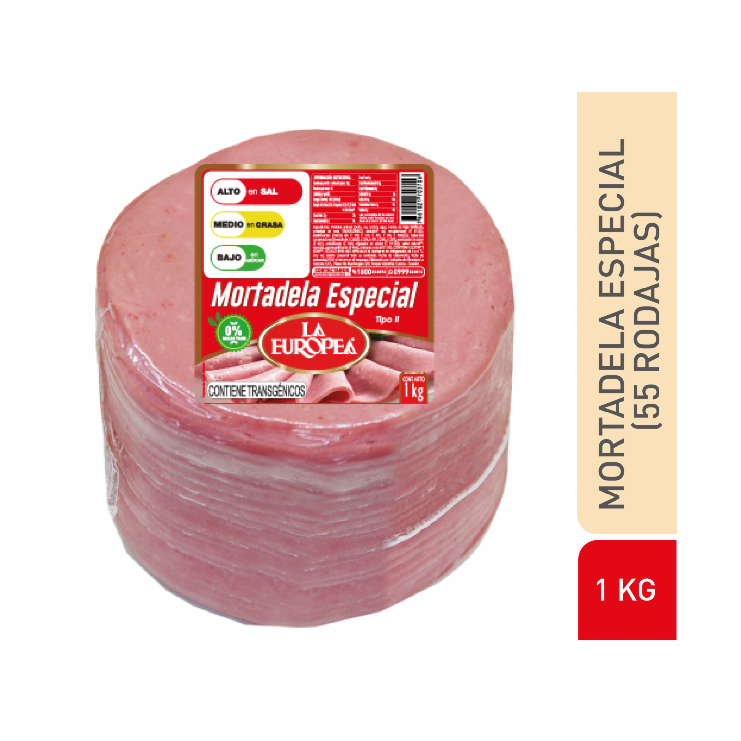 Mortadela Especial LA EUROPEA 1000 G