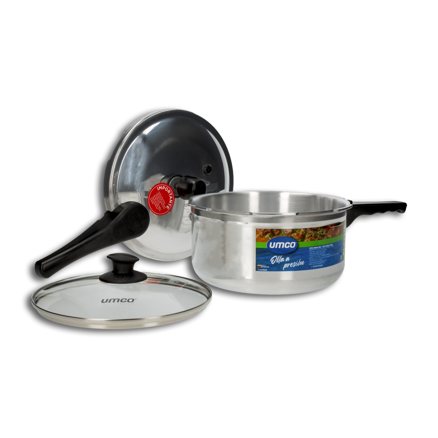 Olla De Presión Inducción Aluminio Classic UMCO 4 L