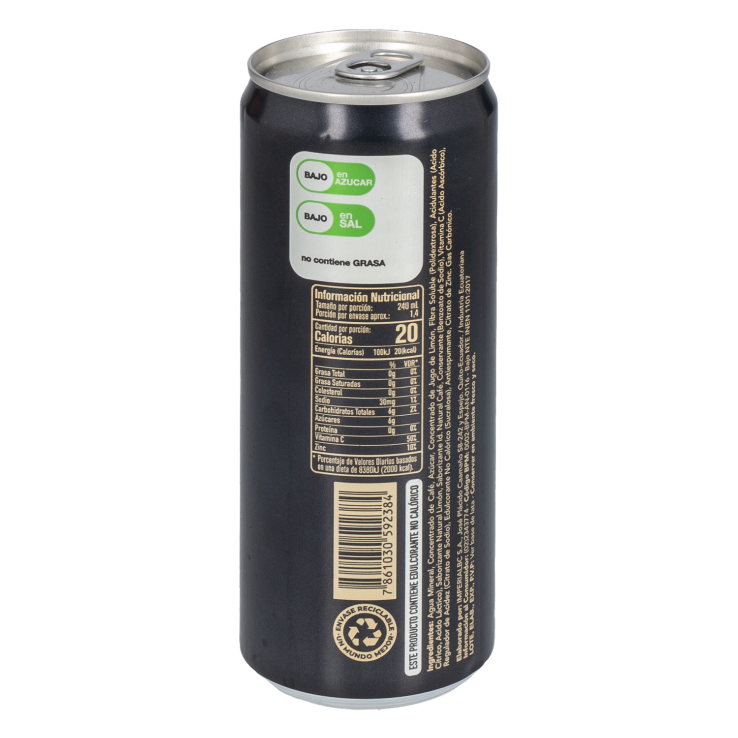Agua Mineral Con Limonada + Café Benefit IMPERIAL 330 Ml