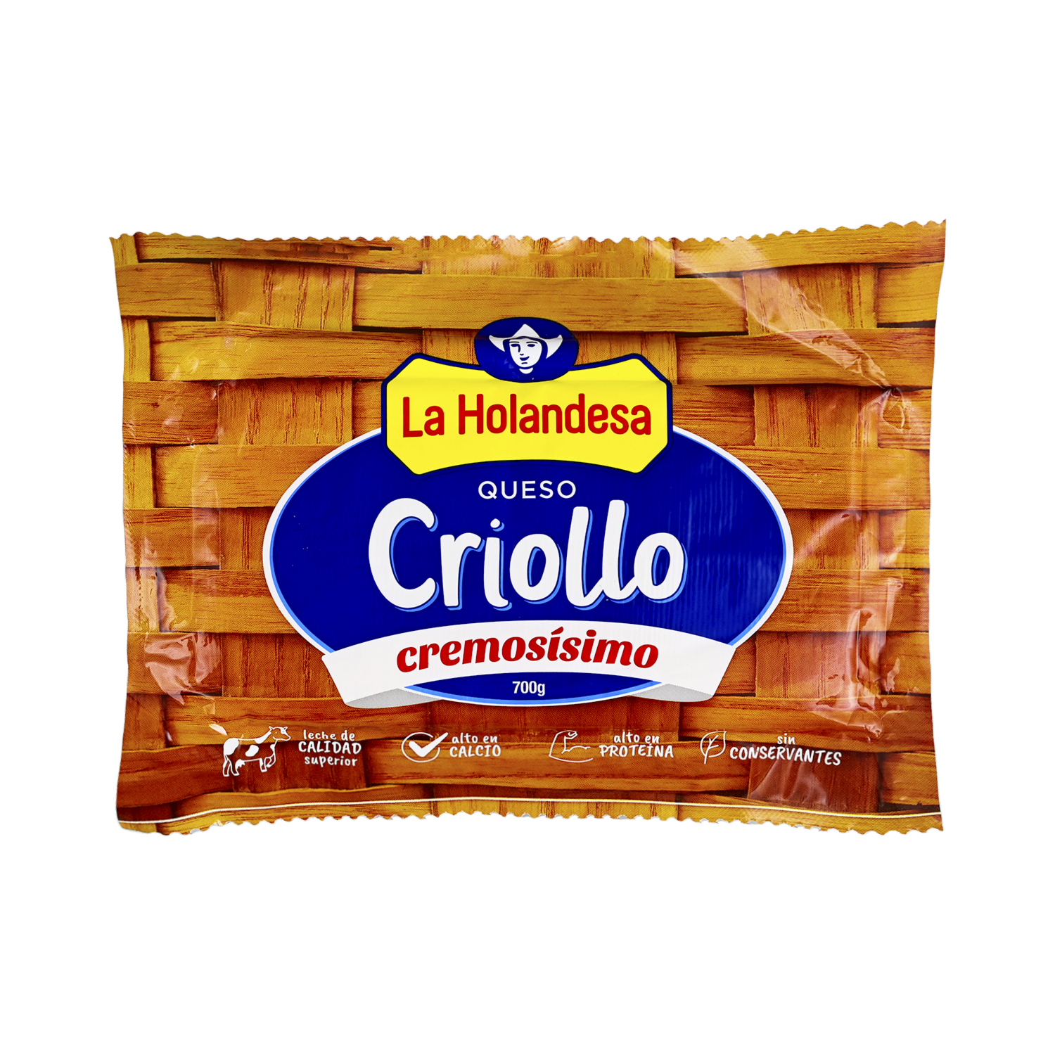 Queso Criollo Cremosísimo LA HOLANDESA 700 G