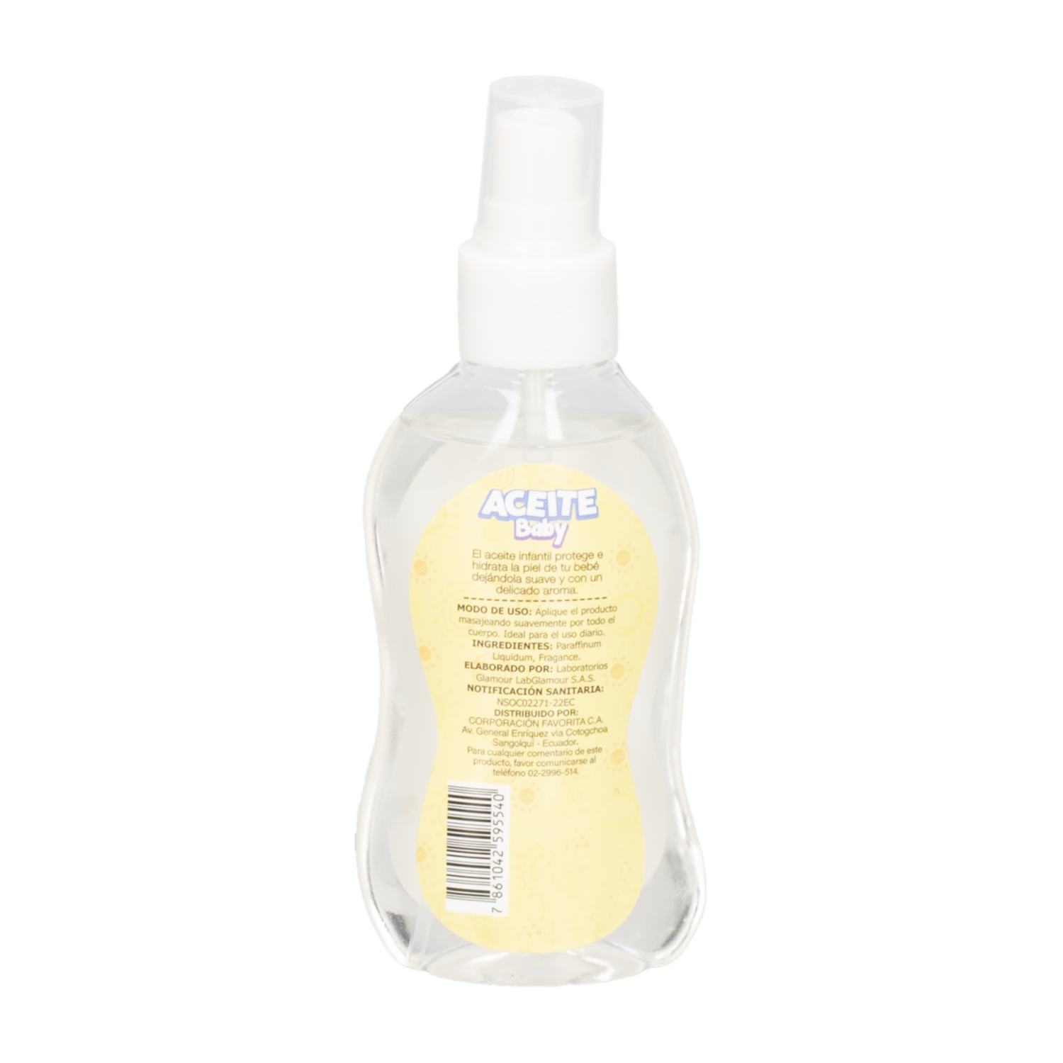 Aceite Corporal Para Bebé Humectante GAMA 100 Ml