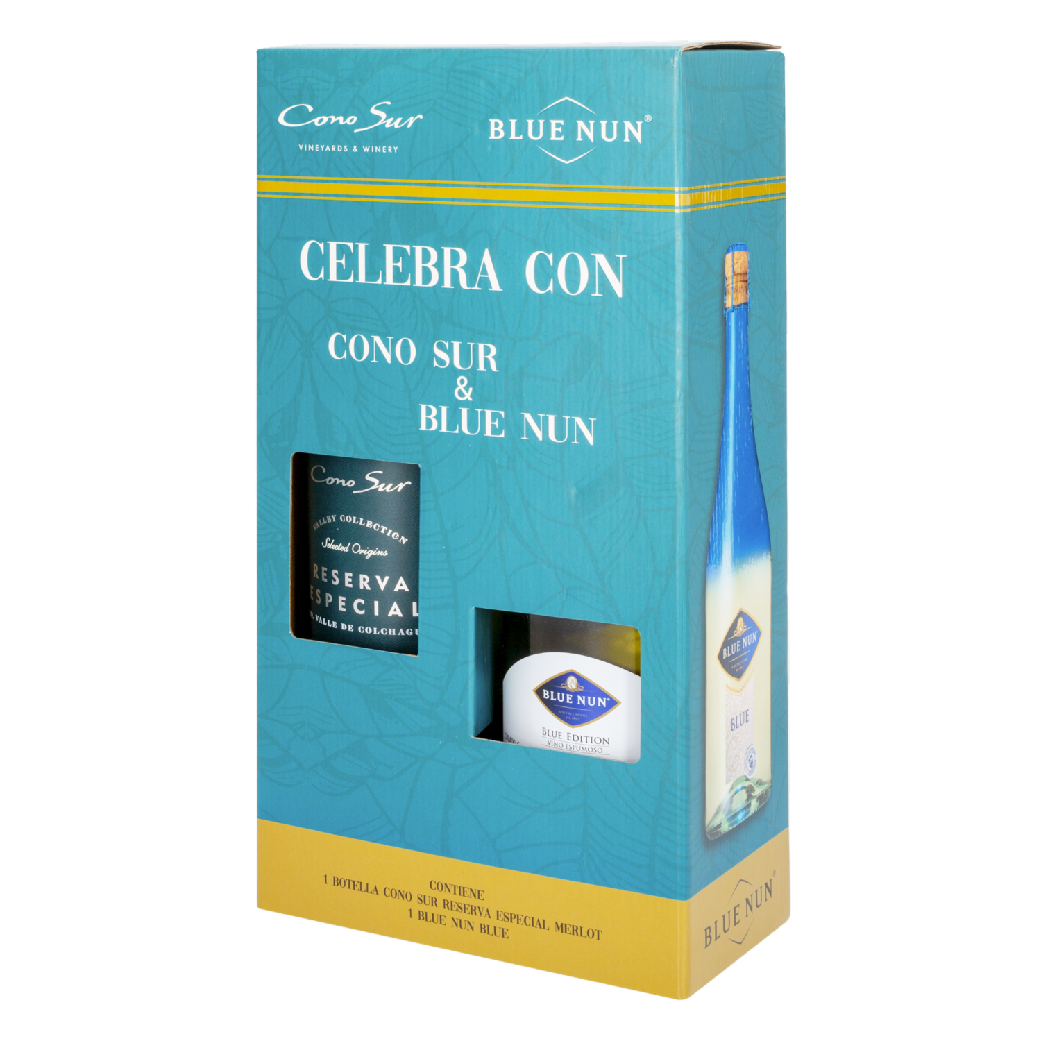 Pack Vinos Merlot+Blue Nun CONO SUR 2 X 750 ml
