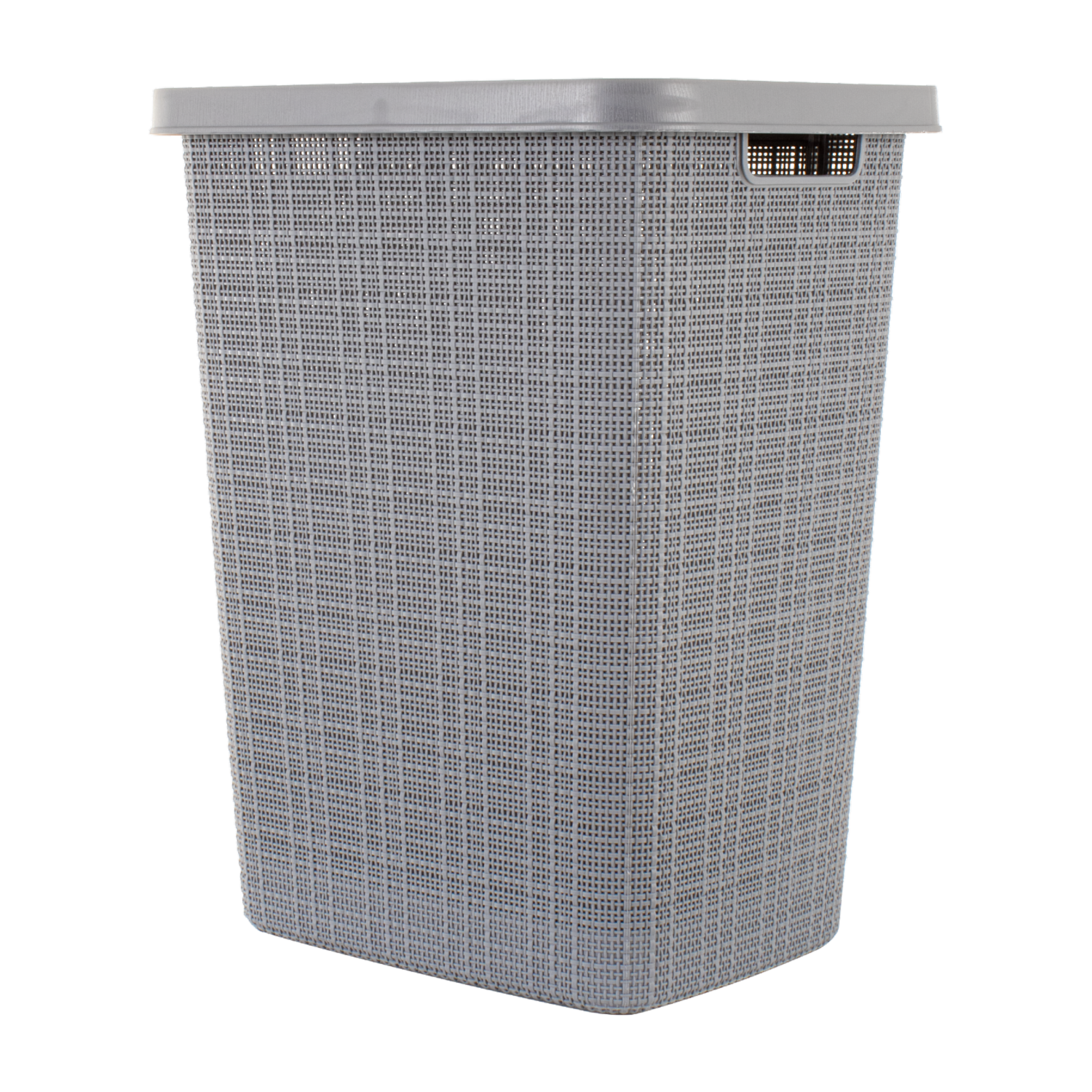 Cesta Para Ropa Con Tapa Color Gris Oscuro CASA PICA Unidad