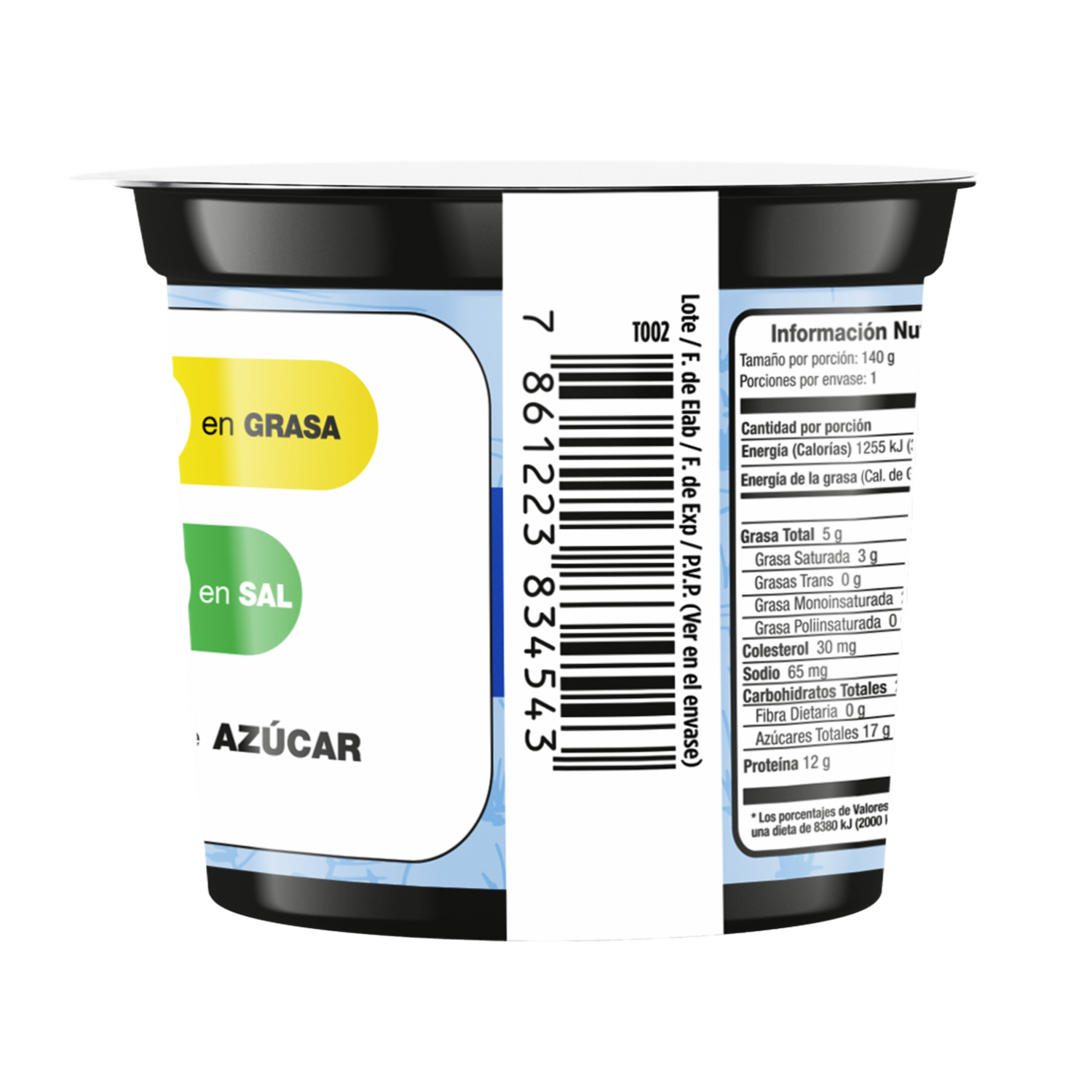 Yogurt Griego Natural EL ARTESANAL 140 G