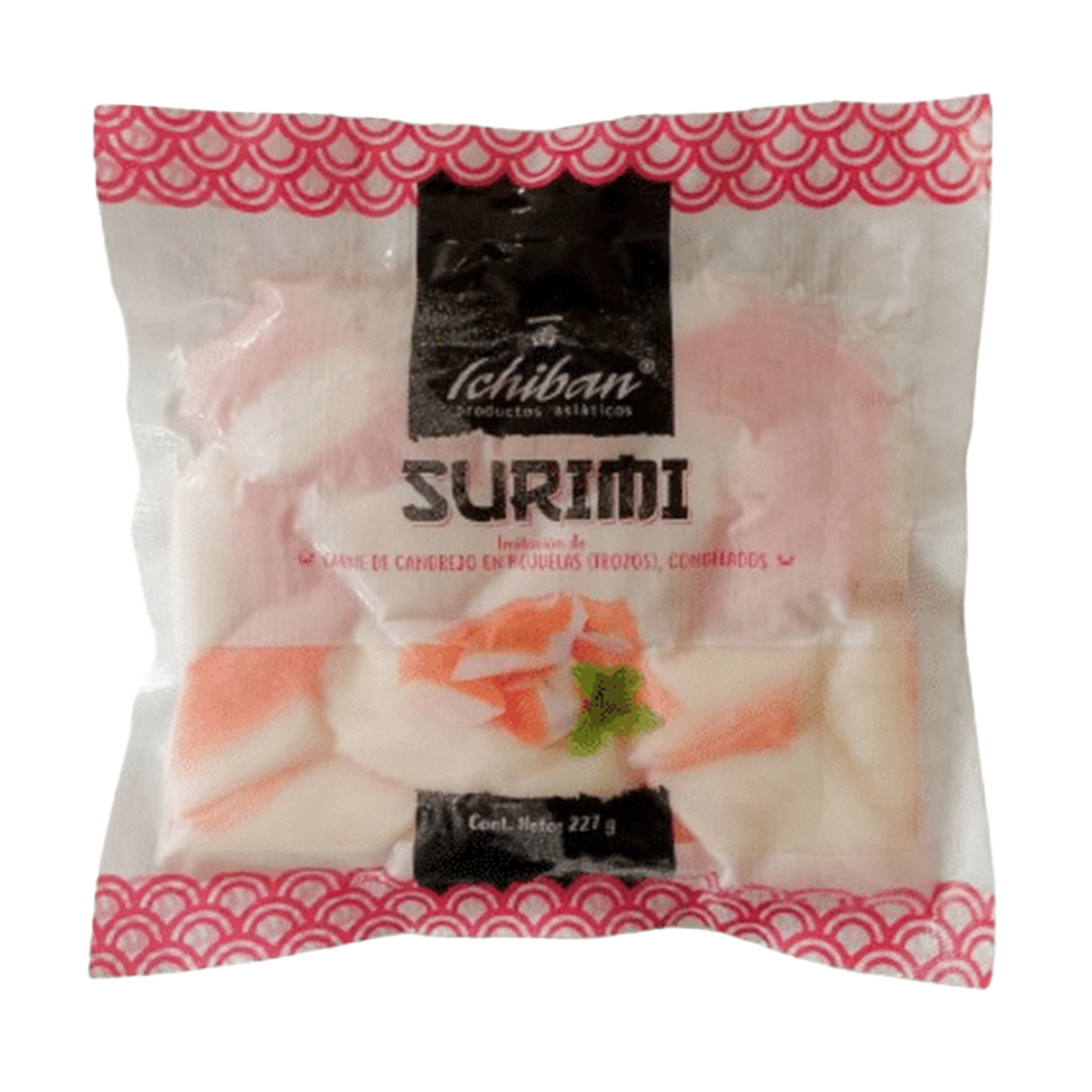 Surimi Imitación De Carne De Cangrejo En Hojuelas Trozos Congelados ICHIBAN 227 G