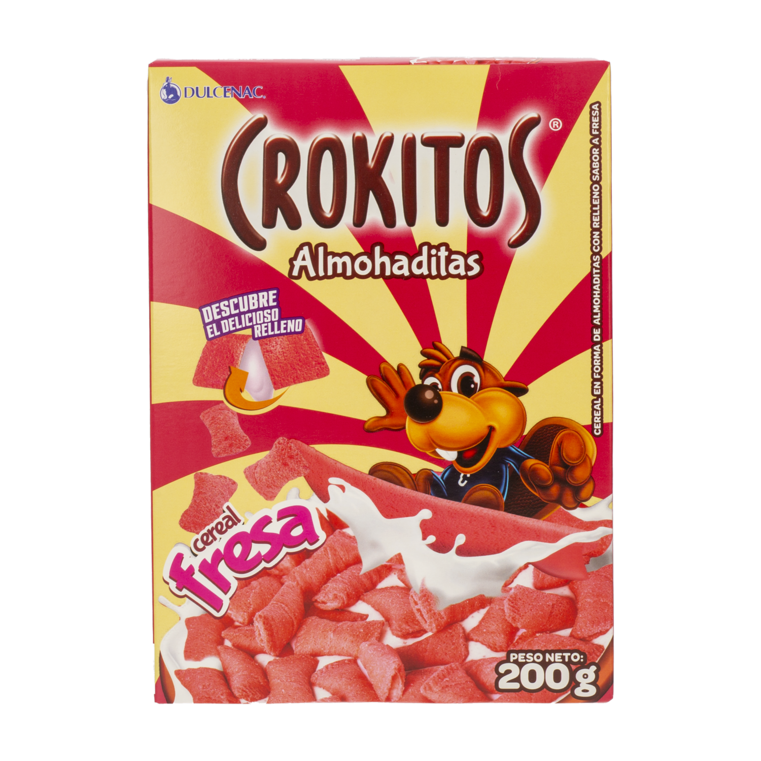 Cereal De Fresa CROKITOS 200  G