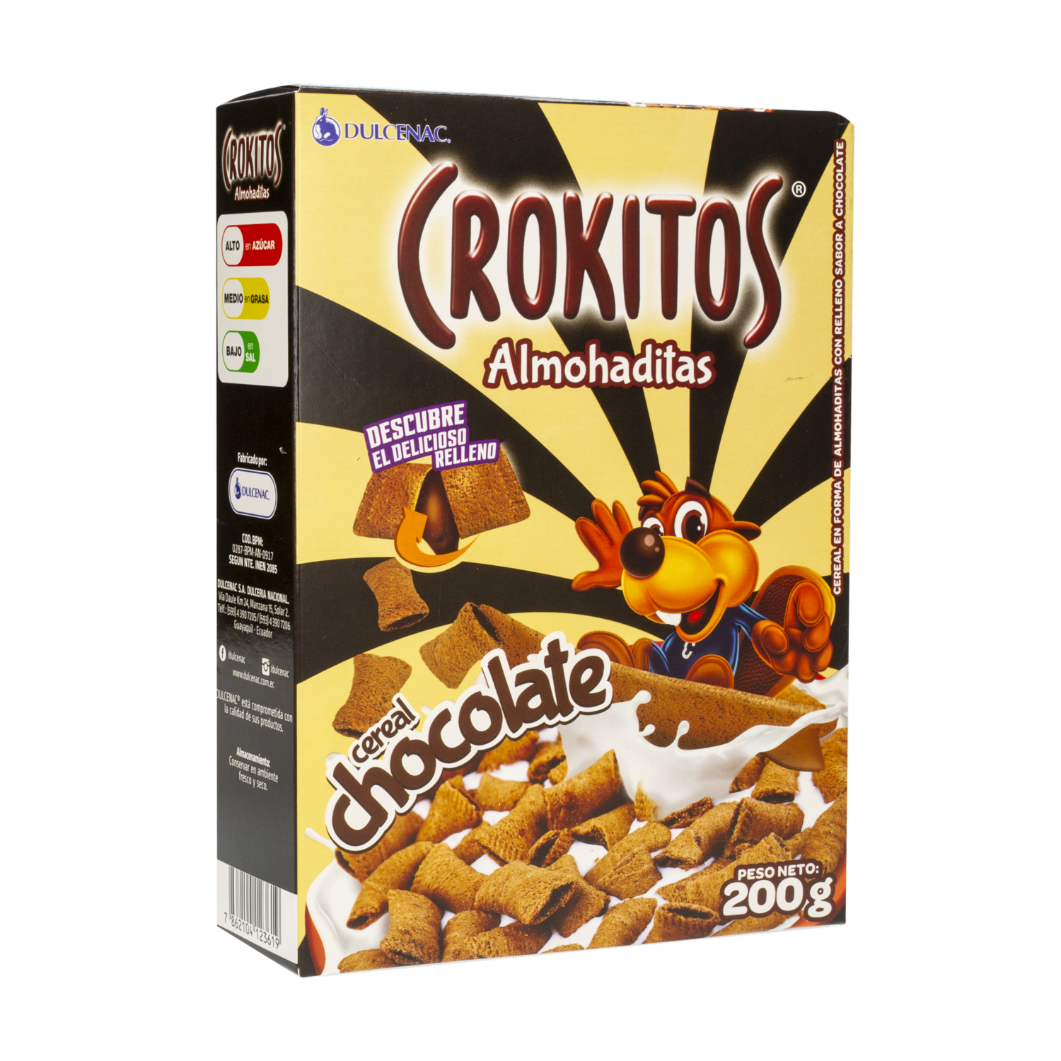 Cereal Cereal Chocolate CROKITOS 200 Uds