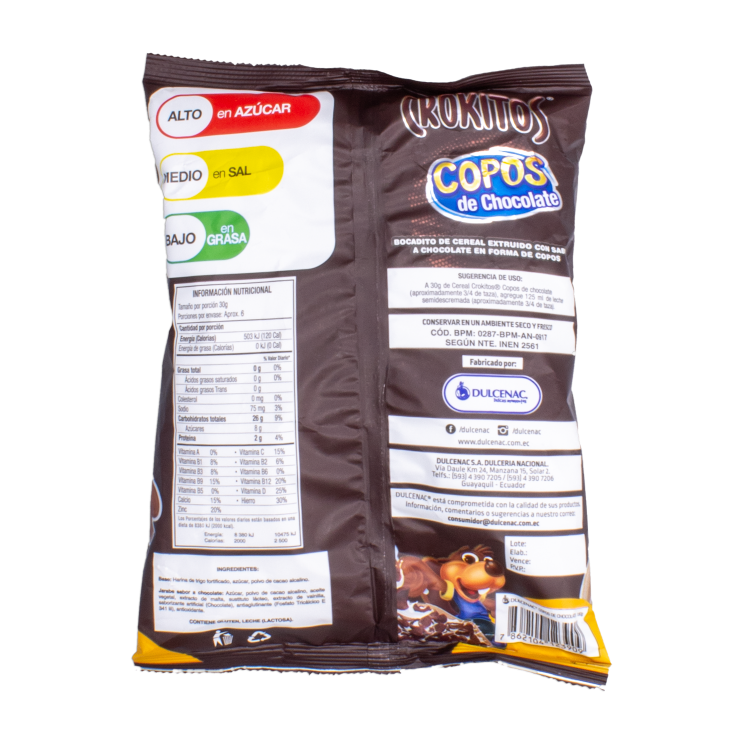 Cereal Bolitas Copos De Chocolate CROKITOS 180  G