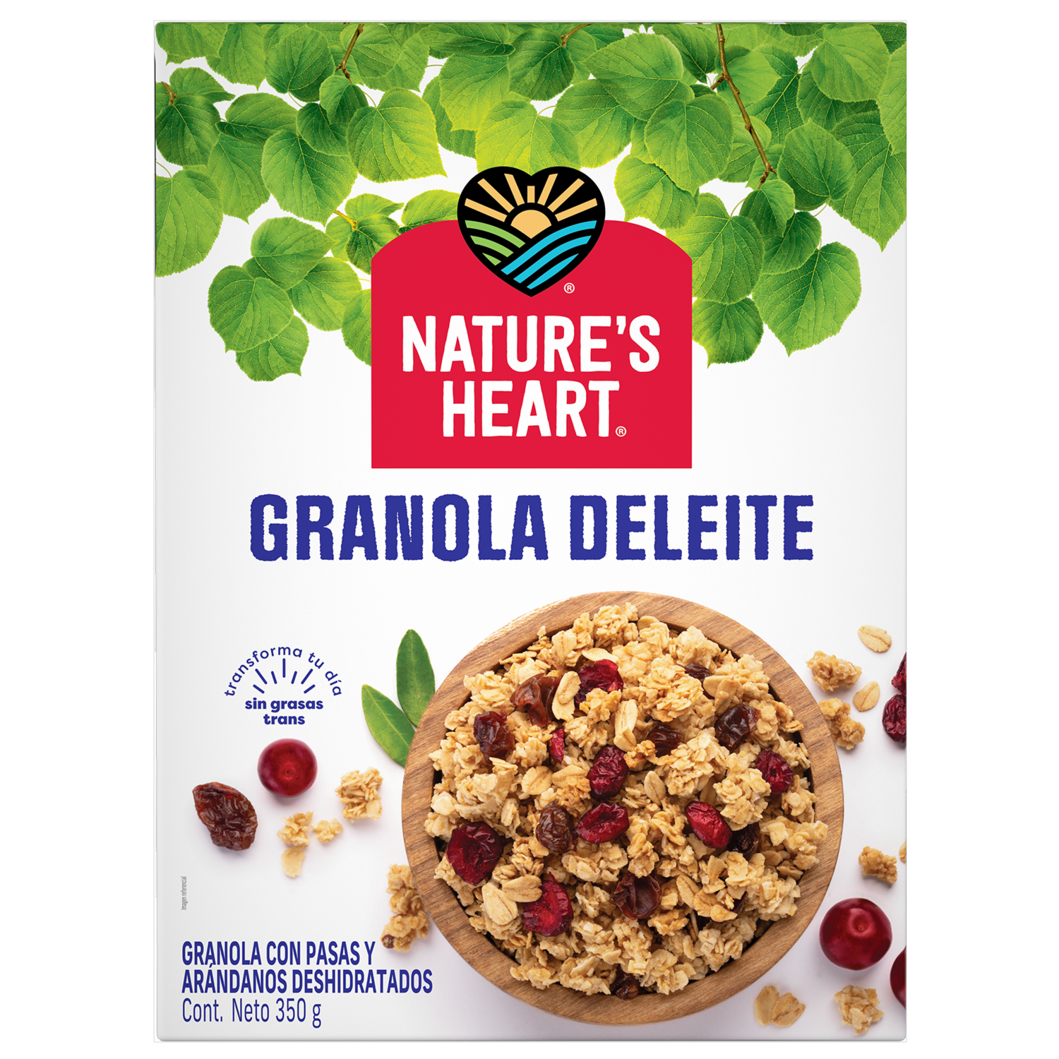 Granola Crocante Deleite NATURE’S HEART 350 G