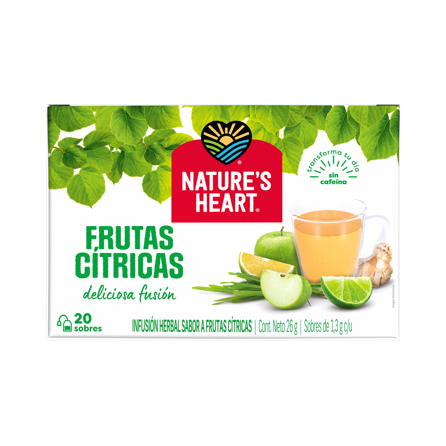Infusión De Frutas Cítricas NATURE´S HEART 20 X 1.30 Gr