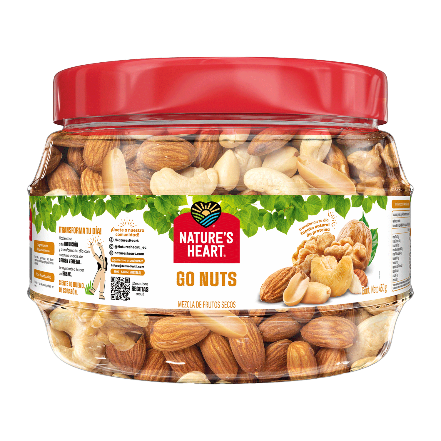 Frutos Secos Go! Nuts NATURE’S HEART 450 g