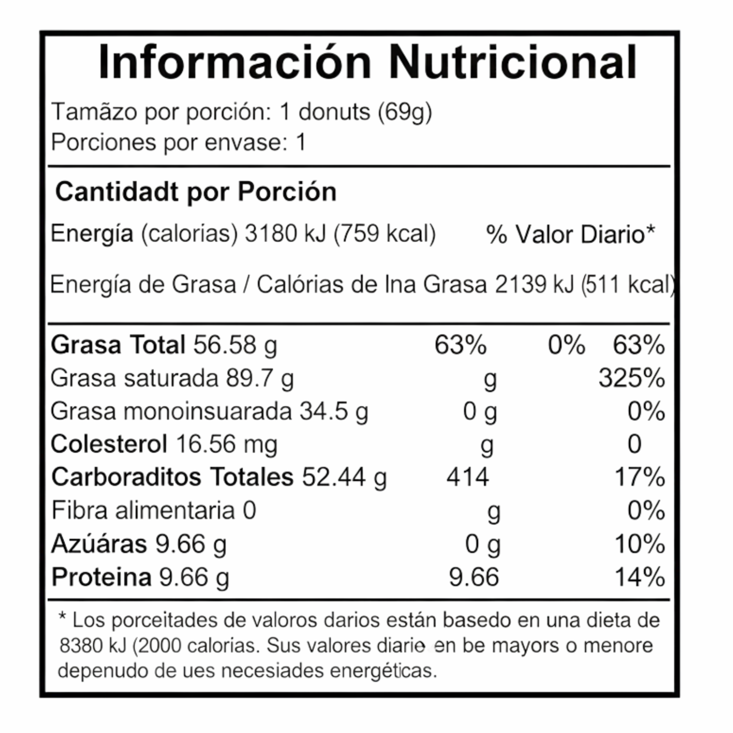 Rosca Cobertura Rosada Sabor Chocolate Y Fresa DONUT TERAPIA 60 G