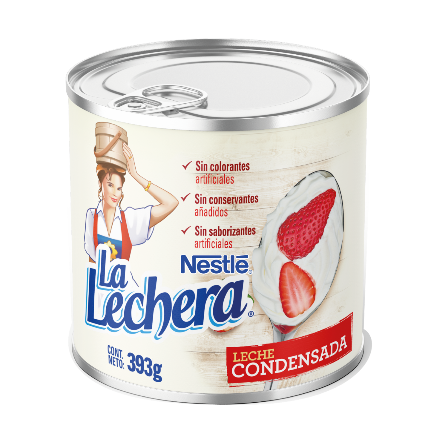 Leche Condensada Con Abre Fácil LA LECHERA 393 G