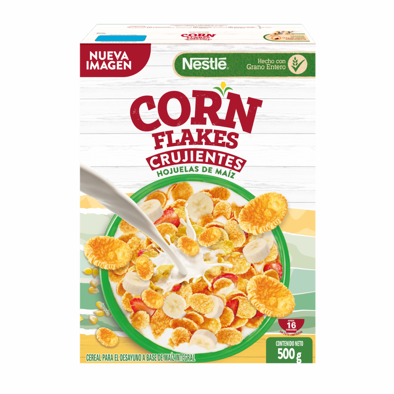 Cereal En Hojuelas De Maíz NESTLÉ CORN FLAKES 500 G