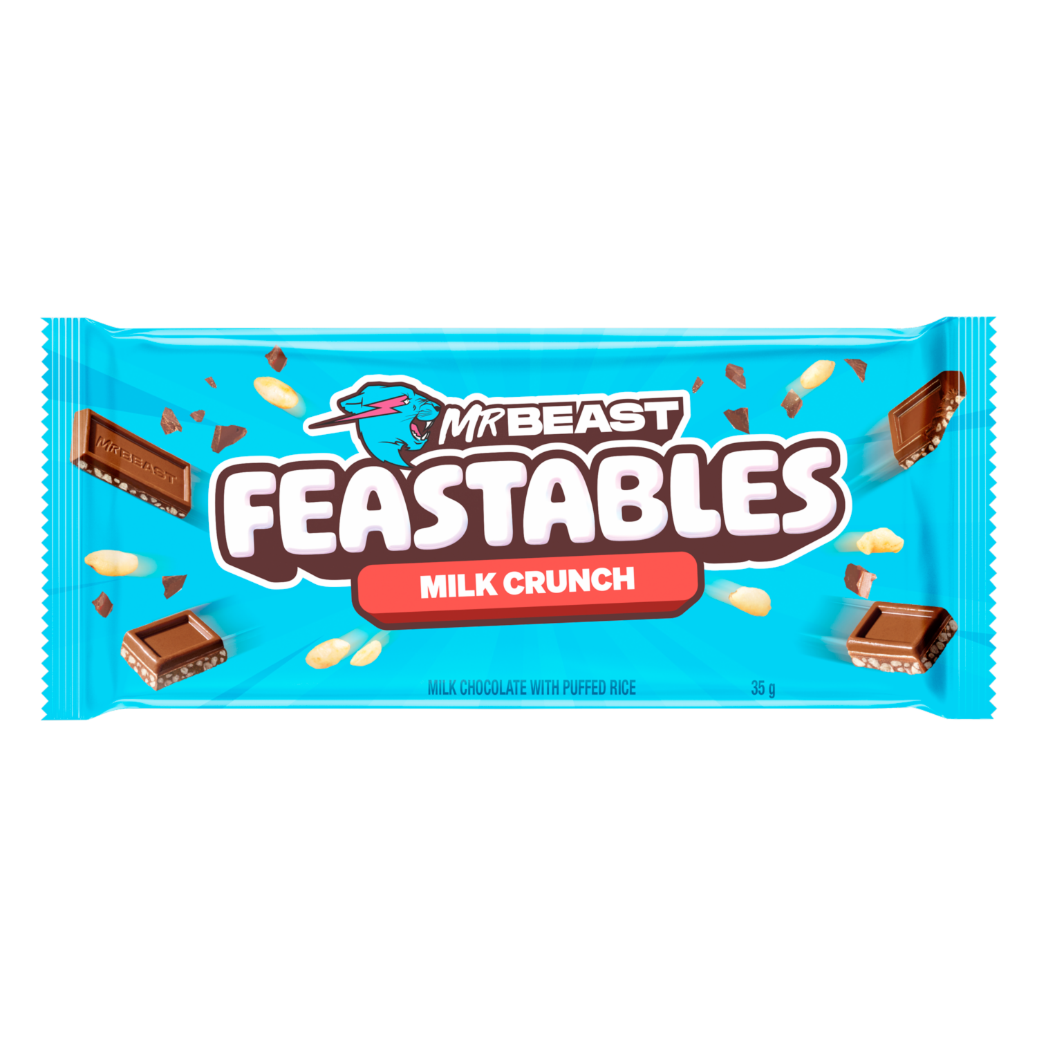 Chocolate Con Leche Crunch MR BEAST FEASTABLES 35 G