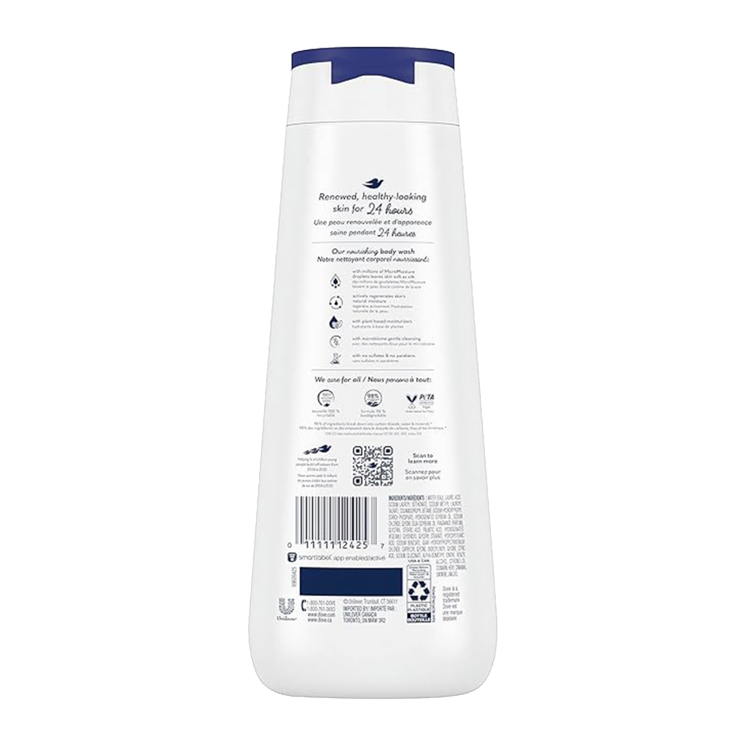 Jabón Líquido De Cuerpo  Deep Moisture DOVE 650 Ml