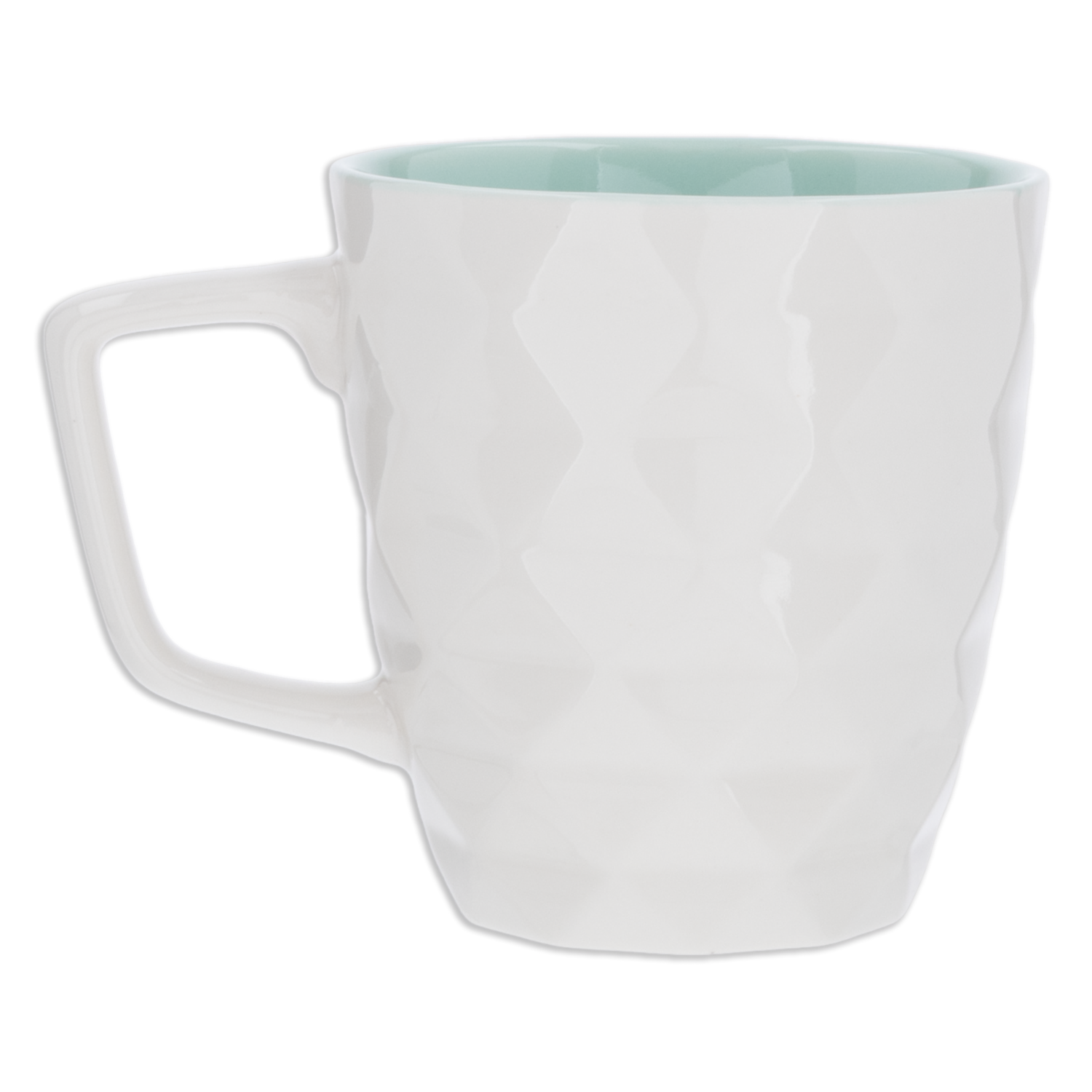 Jarro Diseño Relieve Triangulos Color Pastel FREE HOME 1 Pieza