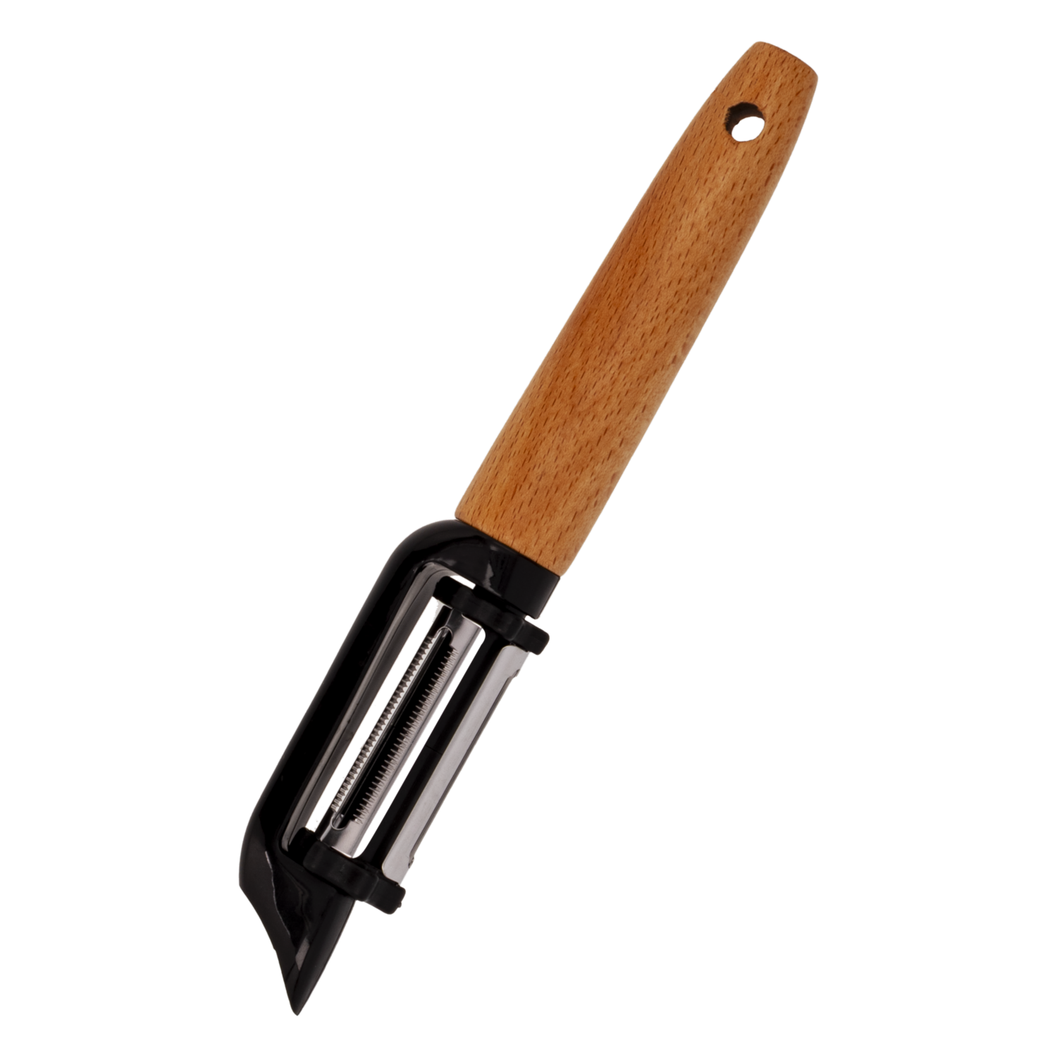 Pelador 3 En 1 Mango De Madera FREE HOME Mediano