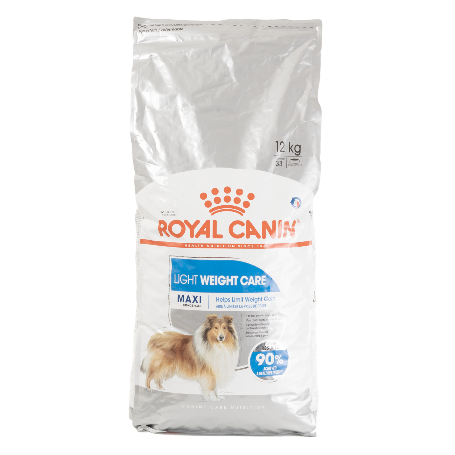 Alimento Para Perros Control Peso Maxi ROYAL CANIN 12 Kg