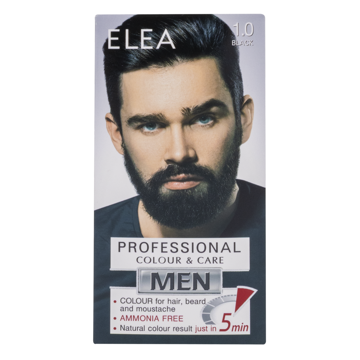 Tinte De Cabello Y Barba Negro ELEA 100 Ml