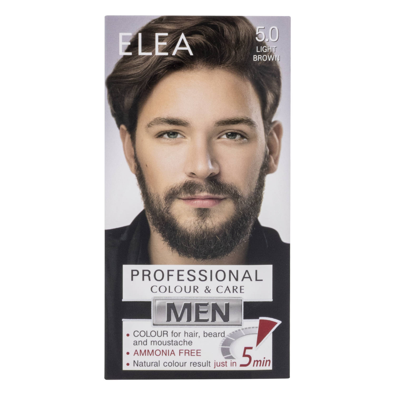Tinte De Cabello Y Barba Castano Claro ELEA 100 Ml
