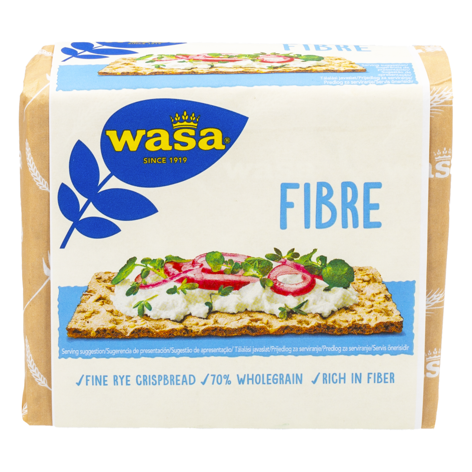 Pan Crujiente Con Harina De Centeno Fibre WASA 230 G