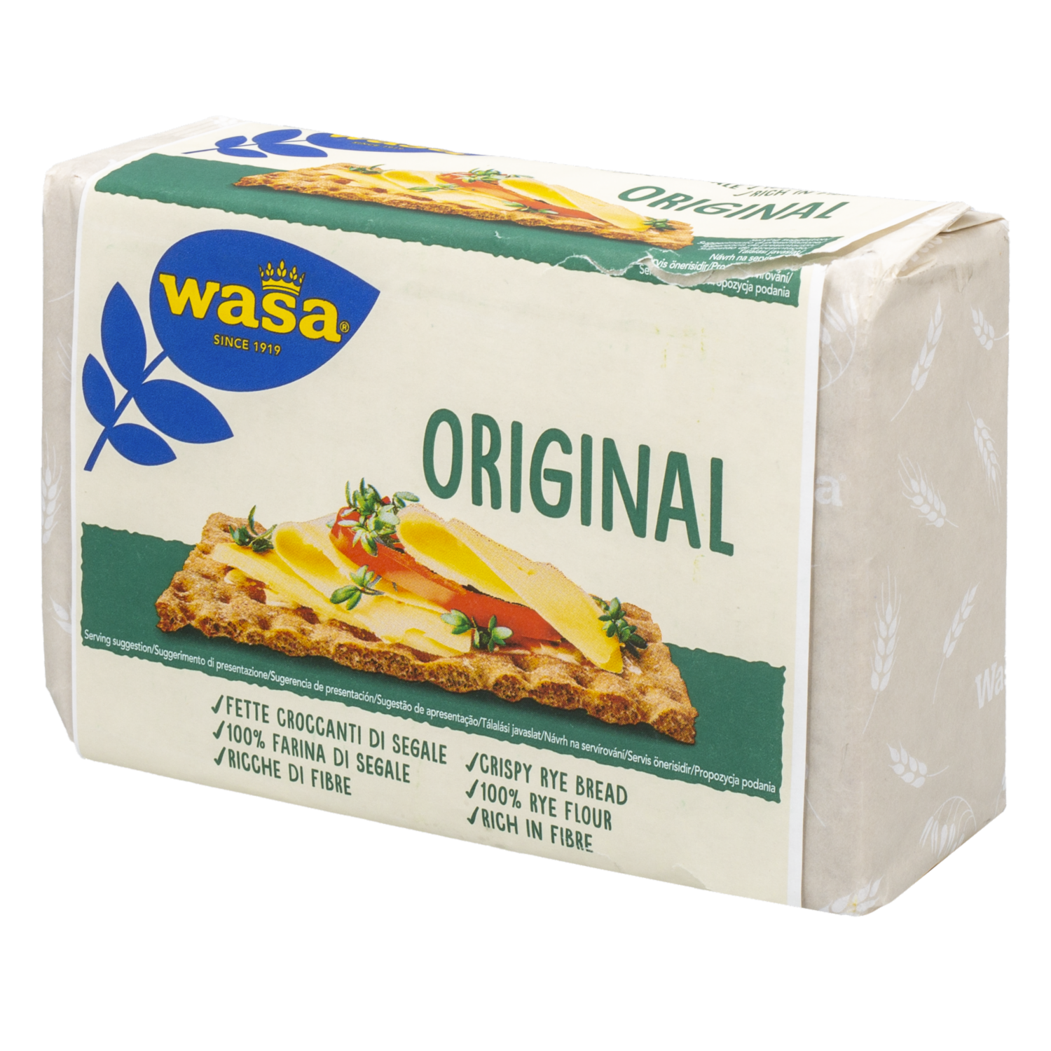 Pan Crujiente Con Harina De Centeno Original WASA 275 G