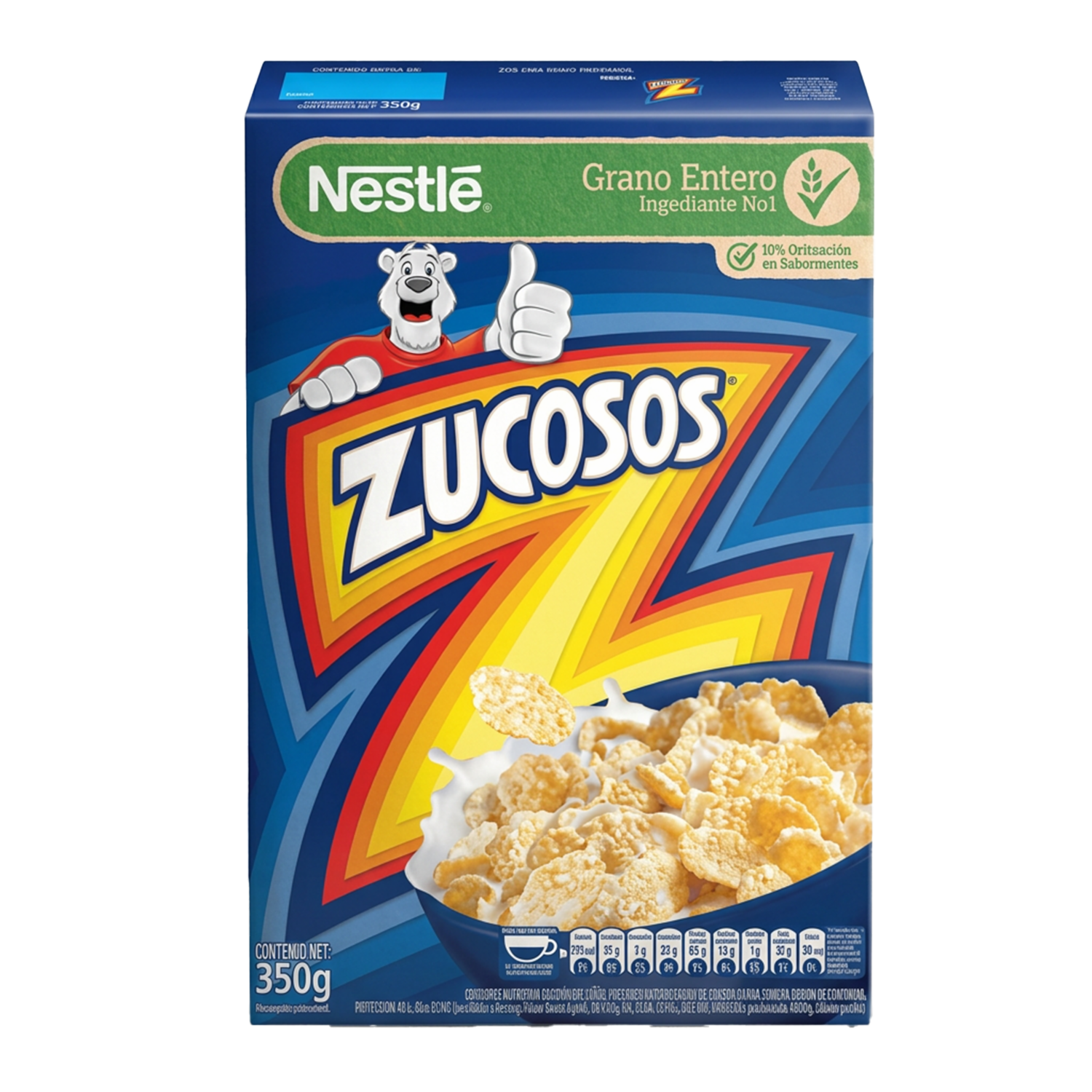 Cereal En Hojuelas De Maíz ZUCOSOS 350 G