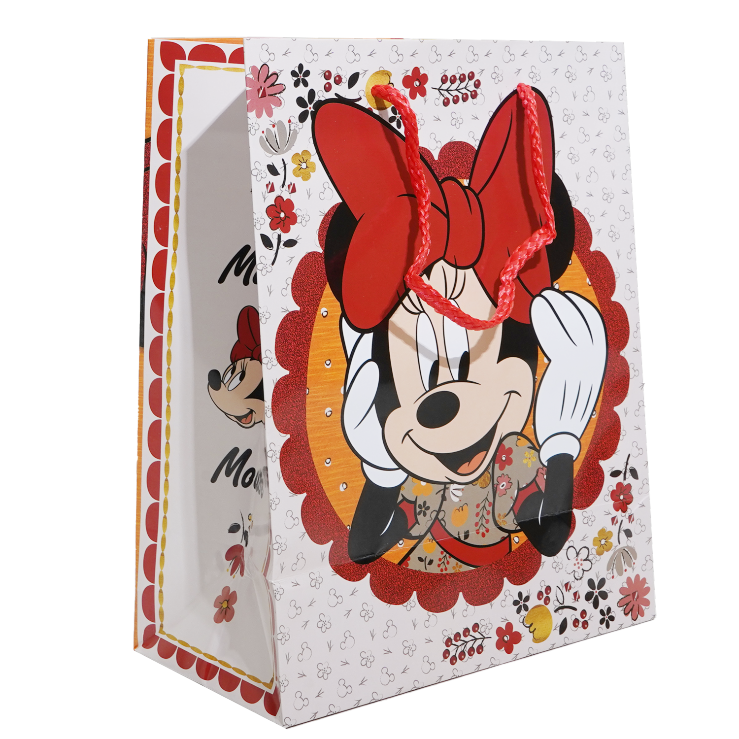 Bolsa De Regalo Diseño Minnie Disney PRIMAVERA Mediano