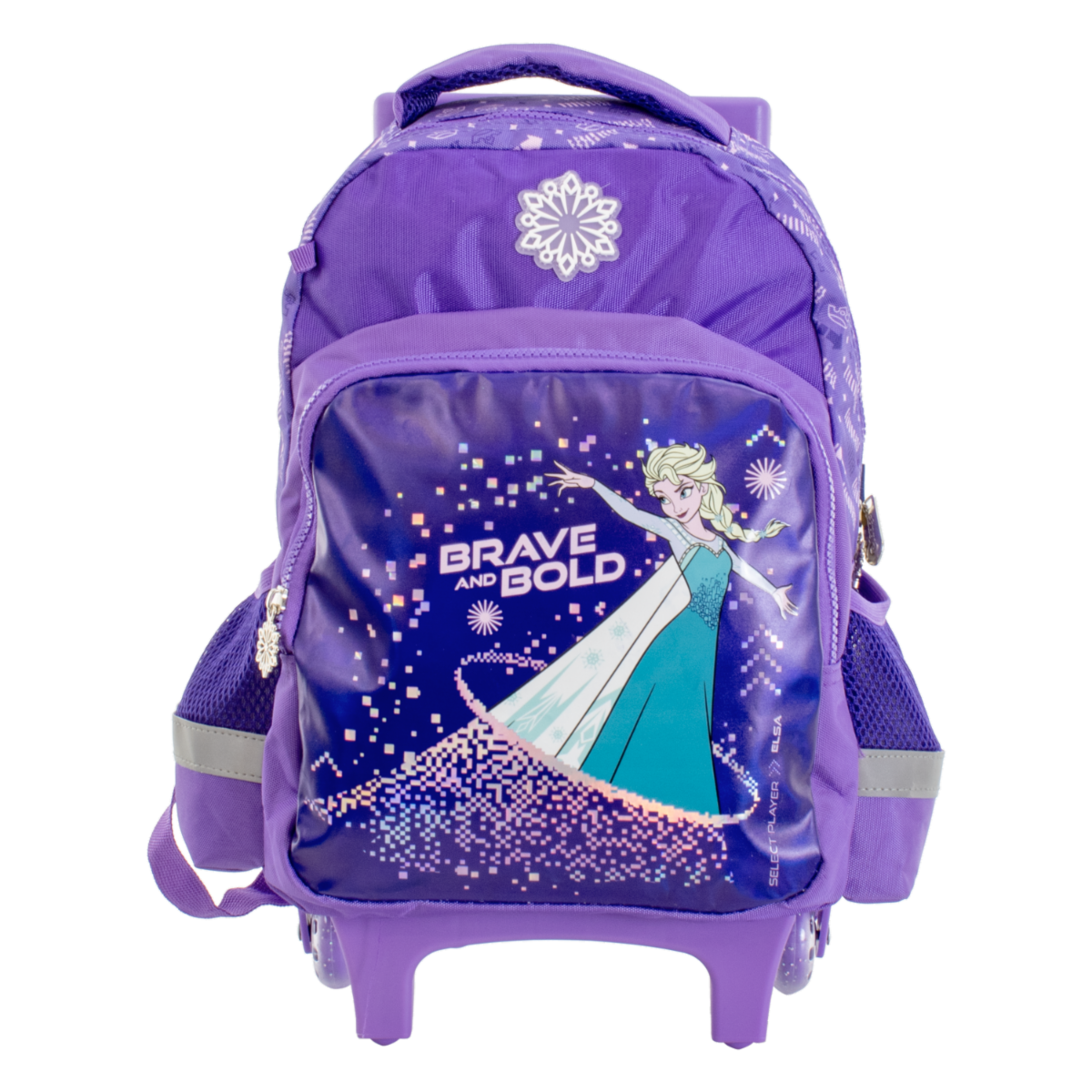Mochila Escolar Trolley Para Niña Diseño Minnie Con Ruedas PRIMAVERA