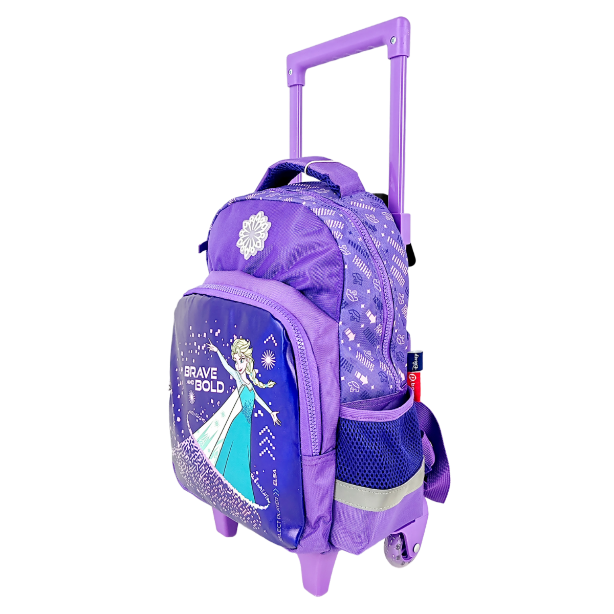 Mochila Escolar Trolley Para Niña Diseño Minnie Con Ruedas PRIMAVERA