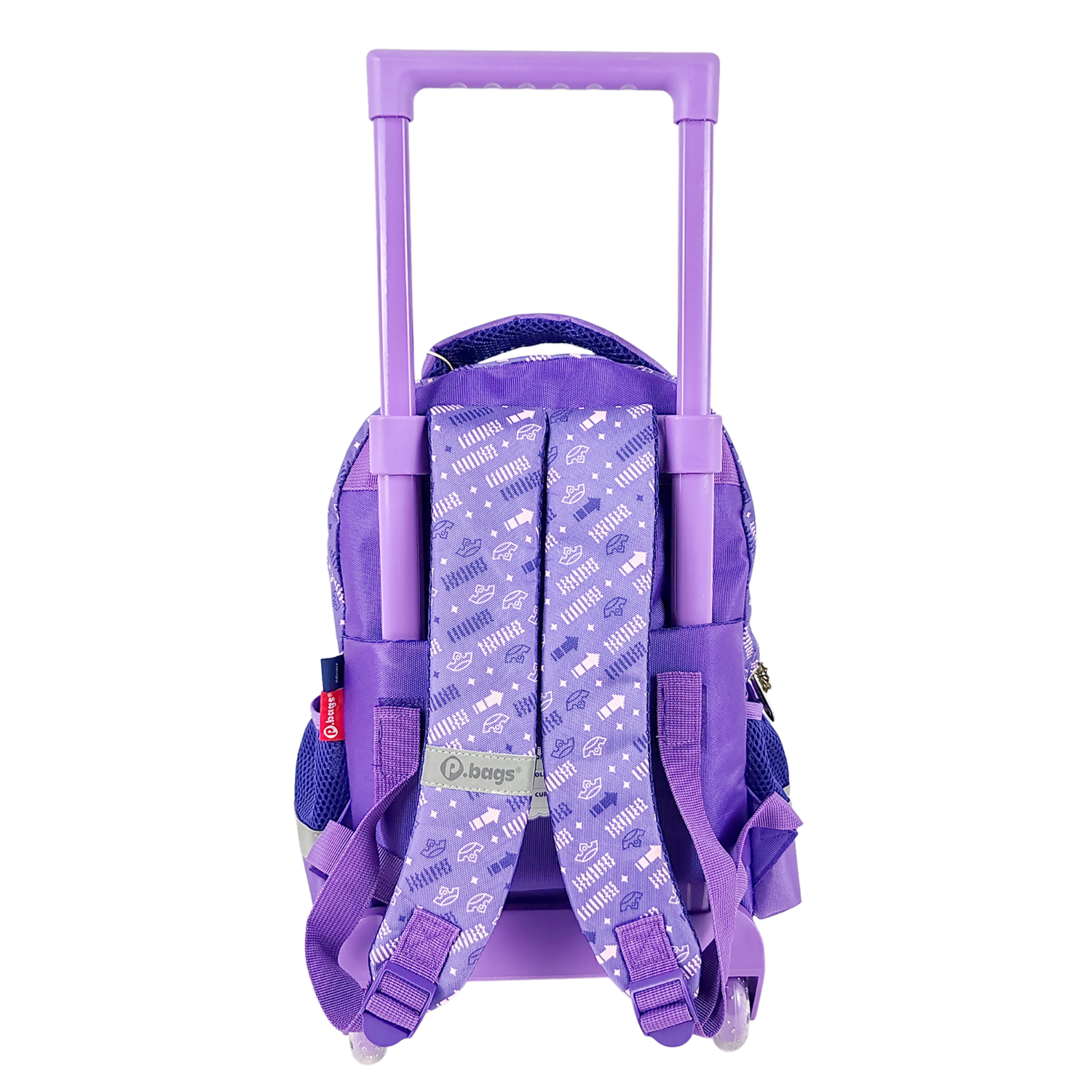 Mochila Escolar Trolley Para Niña Diseño Minnie Con Ruedas PRIMAVERA