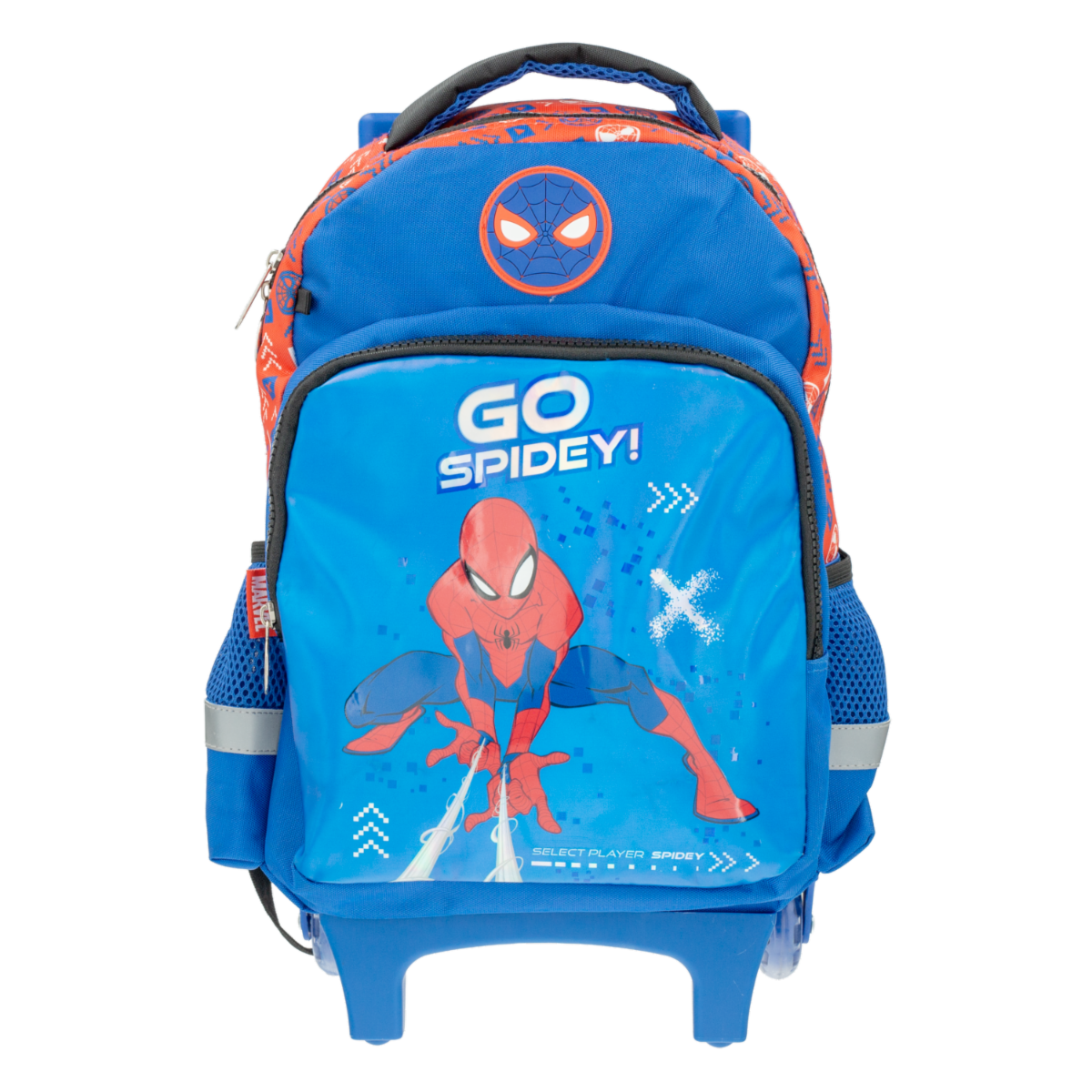 Mochila Escolar Trolley Para Niño Diseño Spiderman PRIMAVERA