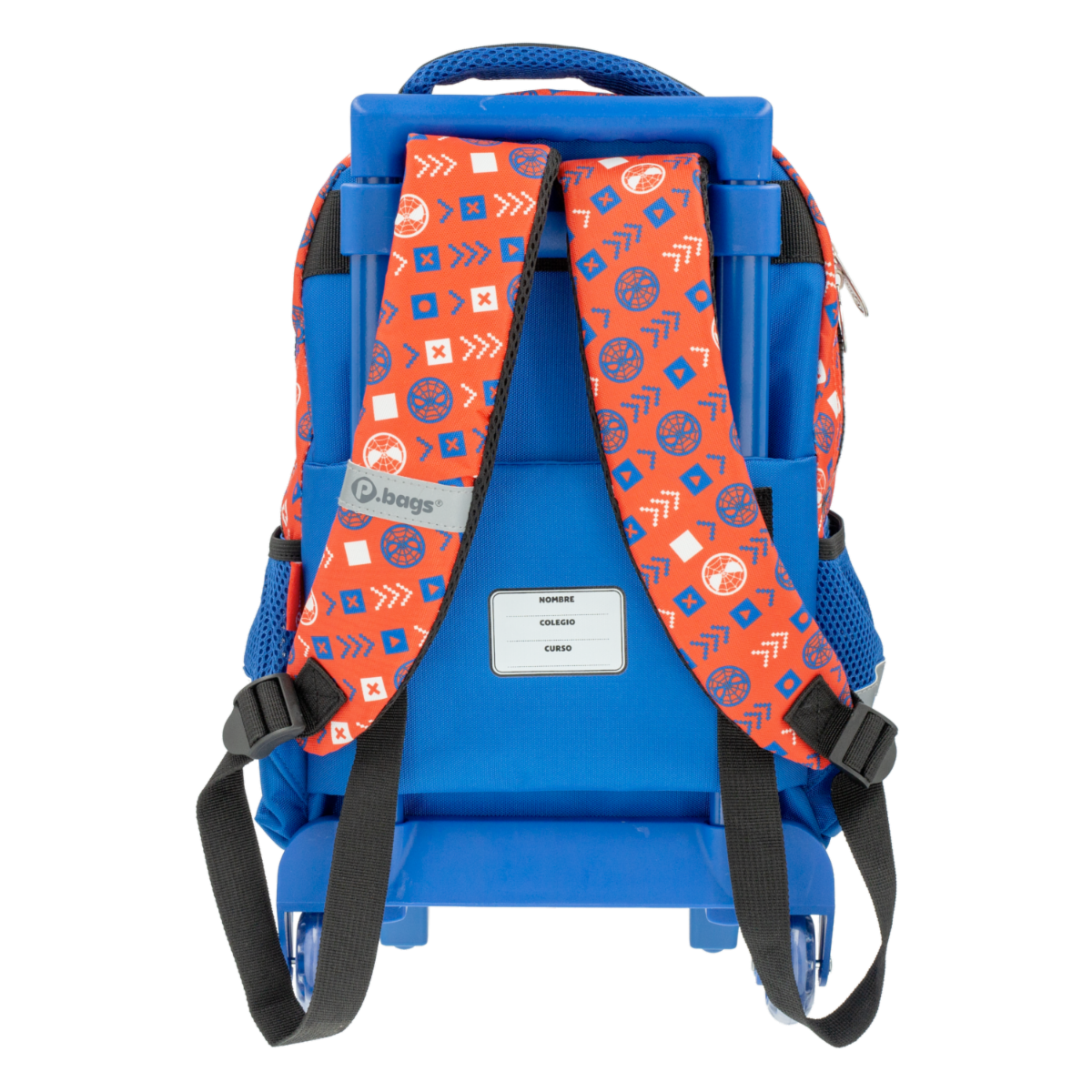 Mochila Escolar Trolley Para Niño Diseño Spiderman PRIMAVERA