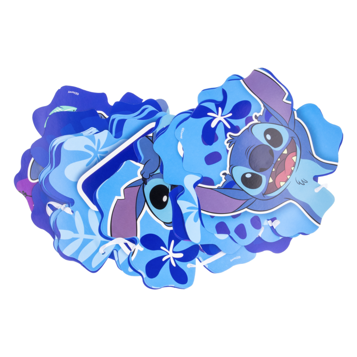 Letrero Para Cumpleaños Diseño Stitch DISNEY 19 Piezas