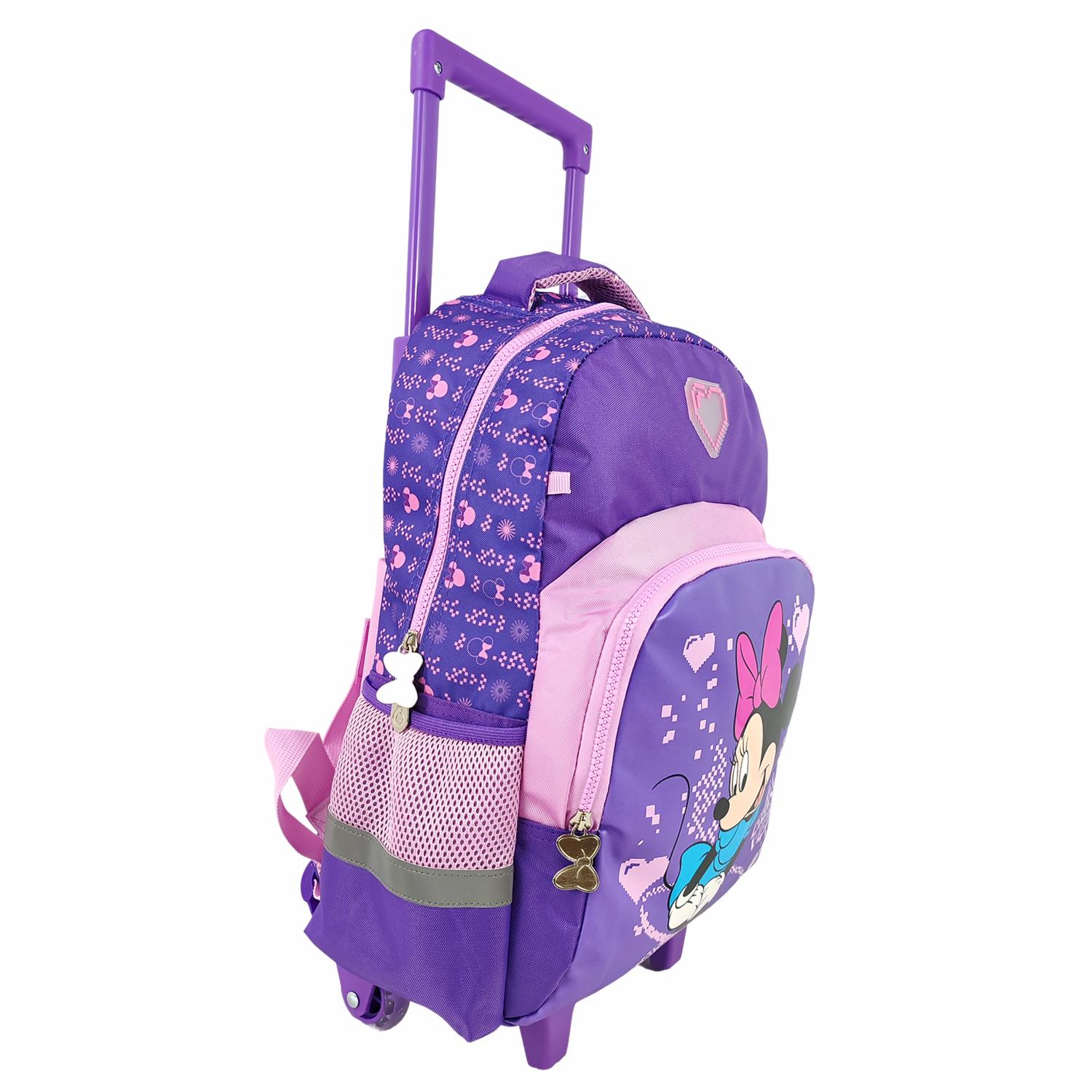 Mochila Escolar Trolley Para Niña Diseño Frozen Elsa 2 PRIMAVERA