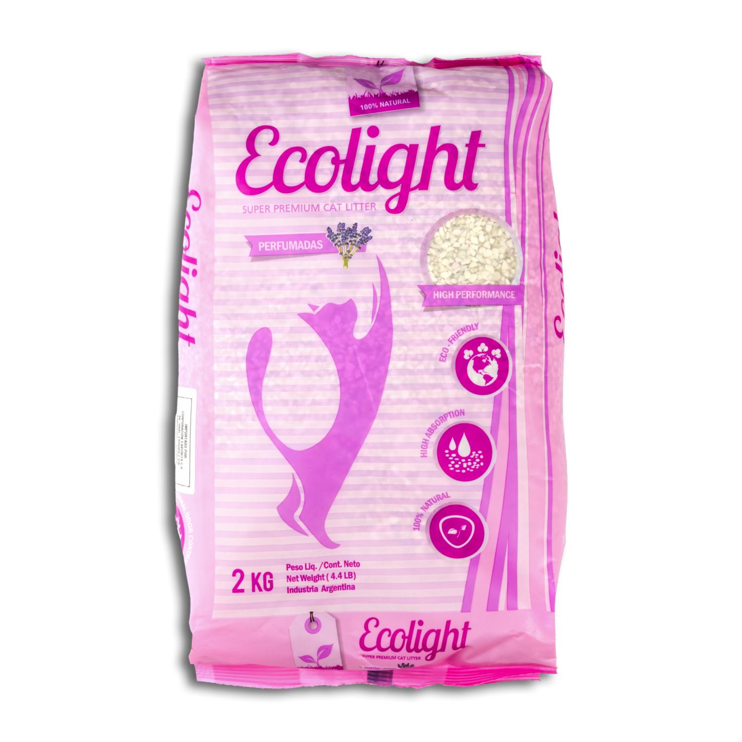 Piedra Sanitaria Para Gato Fragancia Lavanda ECOLIGHT Unidad