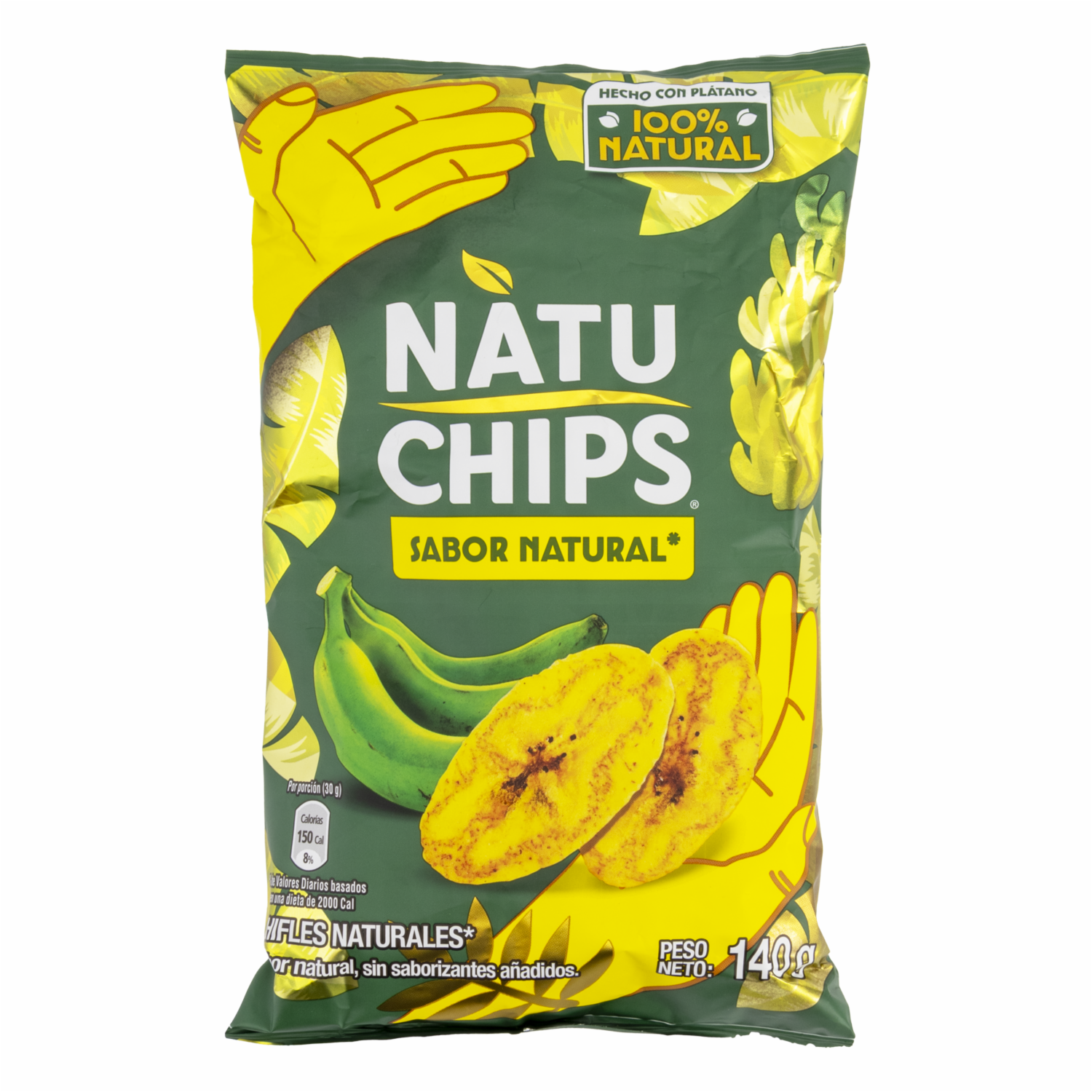 Chifles Sabor Natural NATUCHIPS 140 G