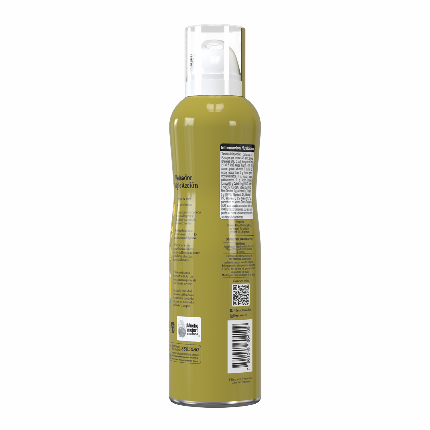 Aceite Comestible De Oliva GIRASOL 180 Ml